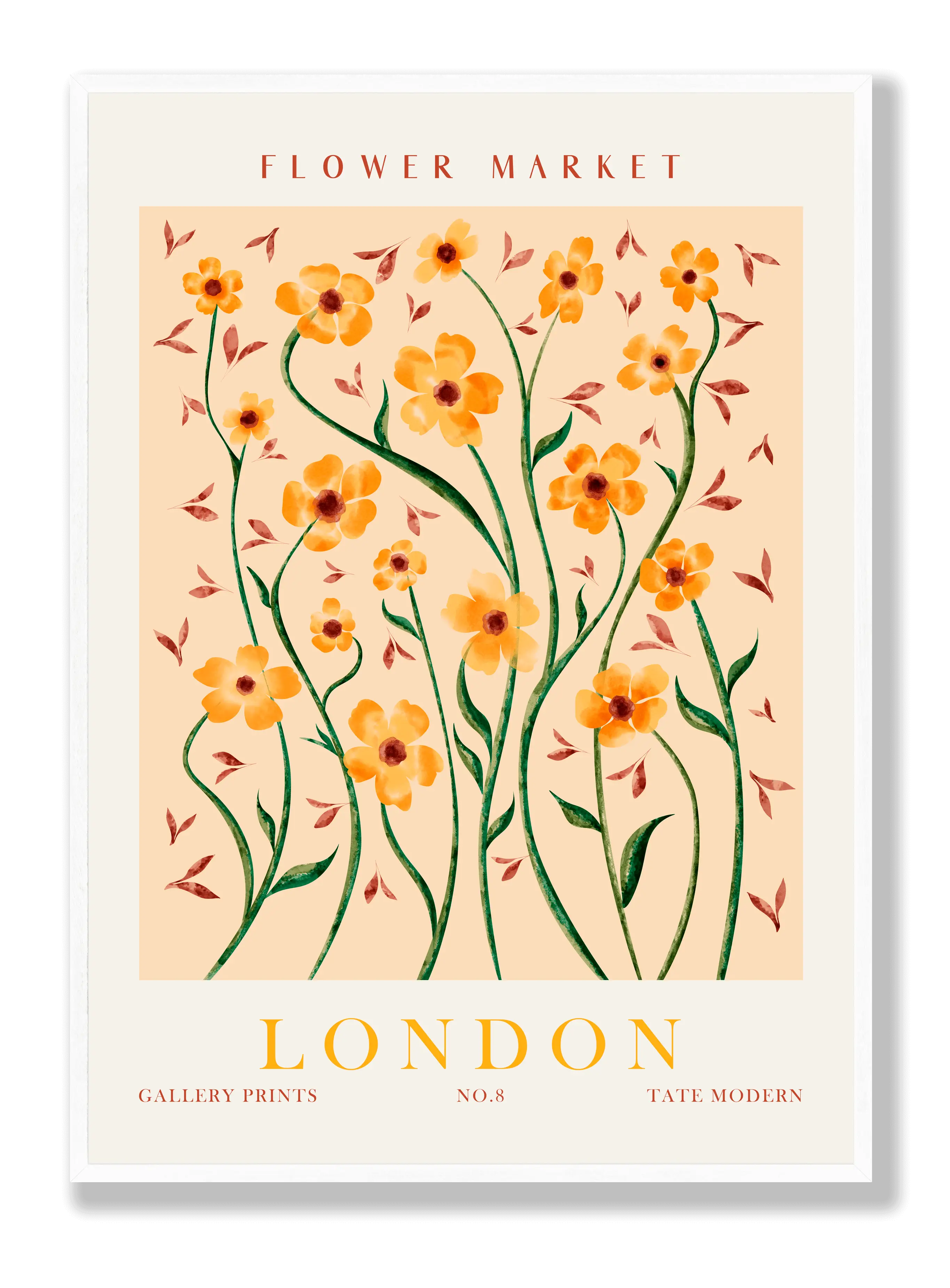 Blumenmarkt London Poster