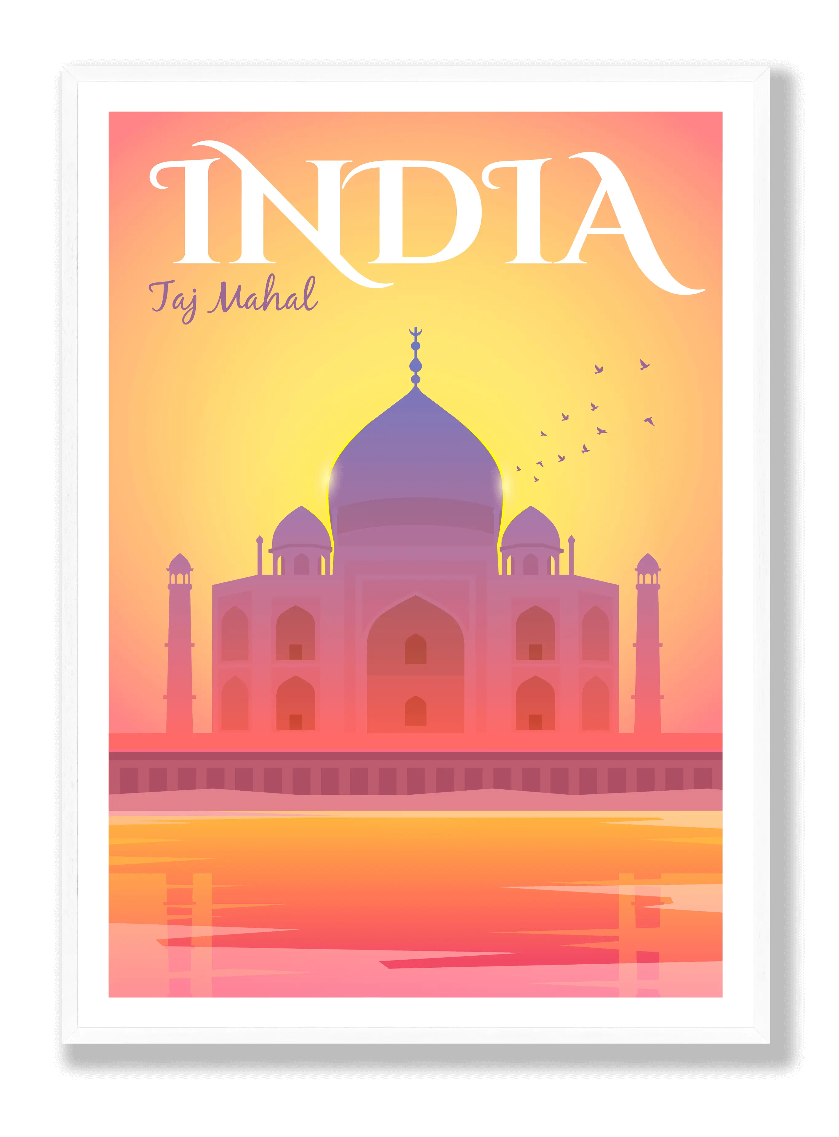 Taj Mahal Plakat