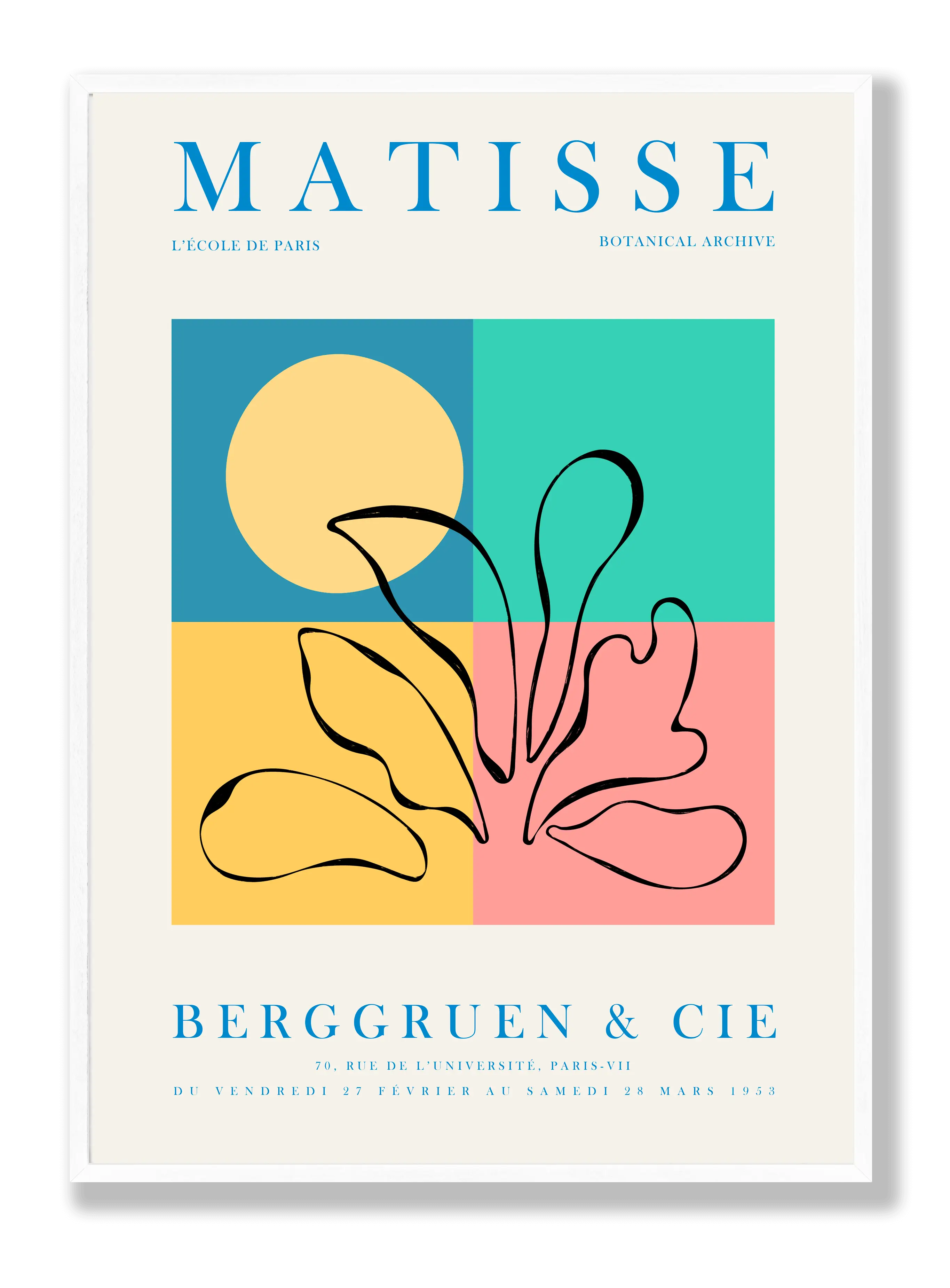 Henri Matisse - Berggruen &amp; Cie Poster