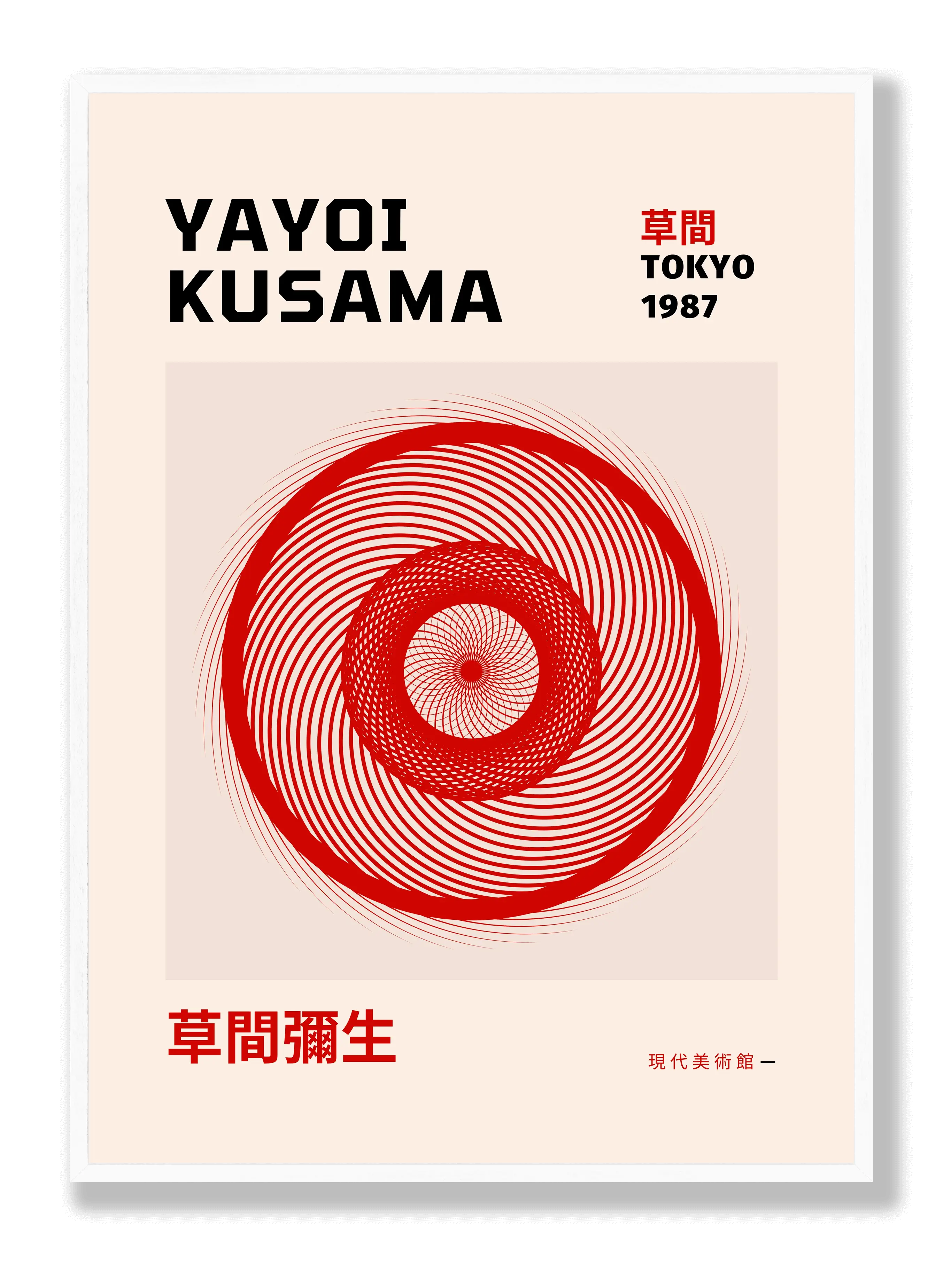 Yayoi Kusama – Tokio 1987 Poster
