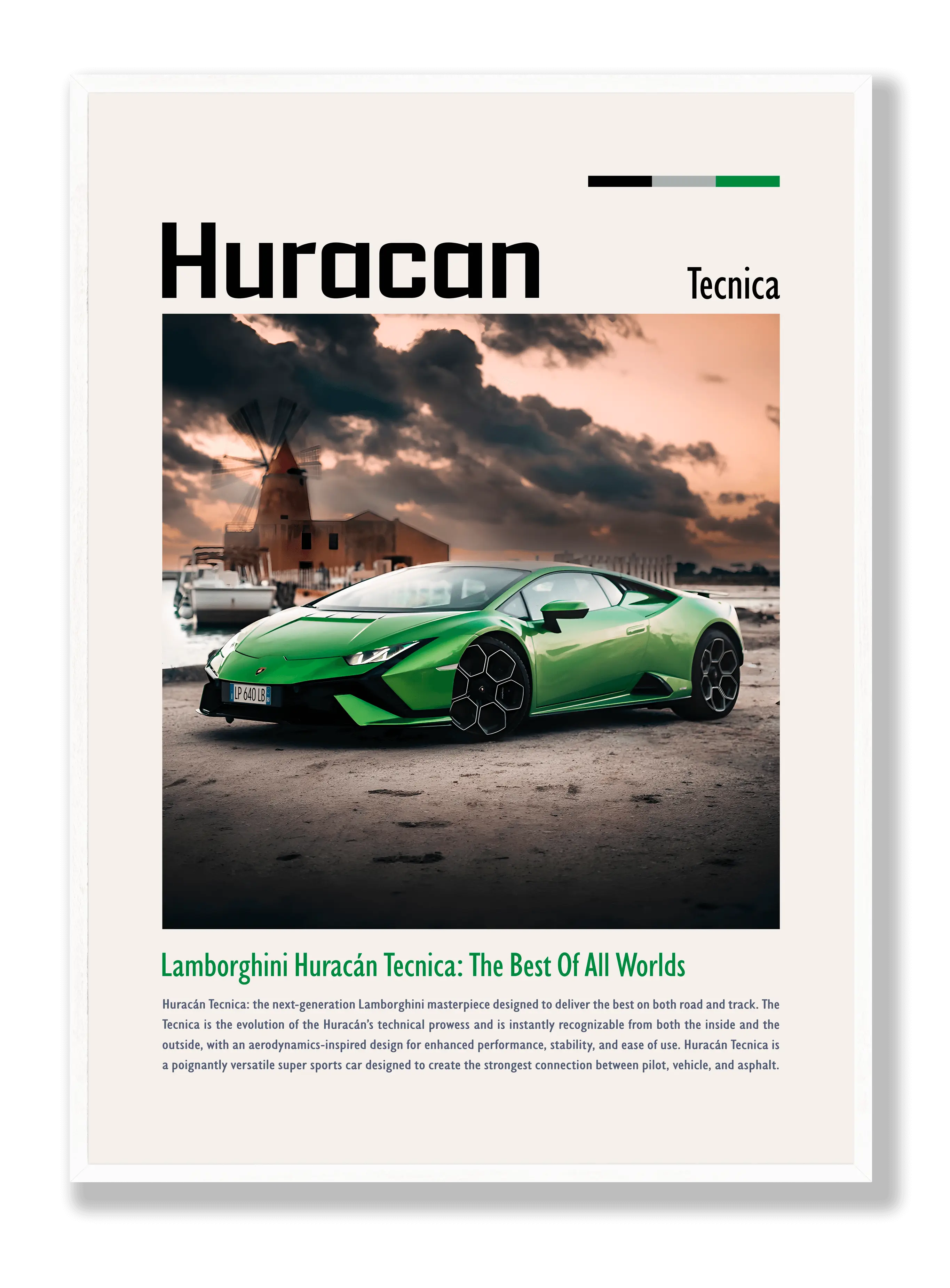 Lamborghini Huracan Poster