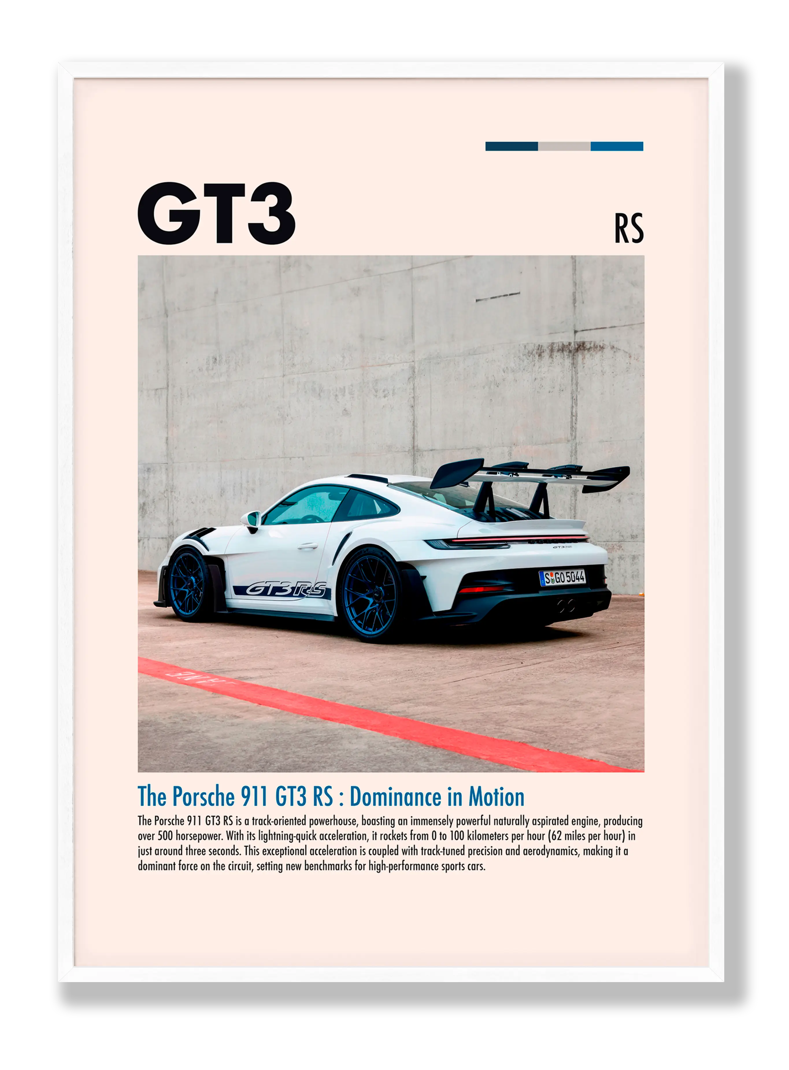 GT3 RS Poster