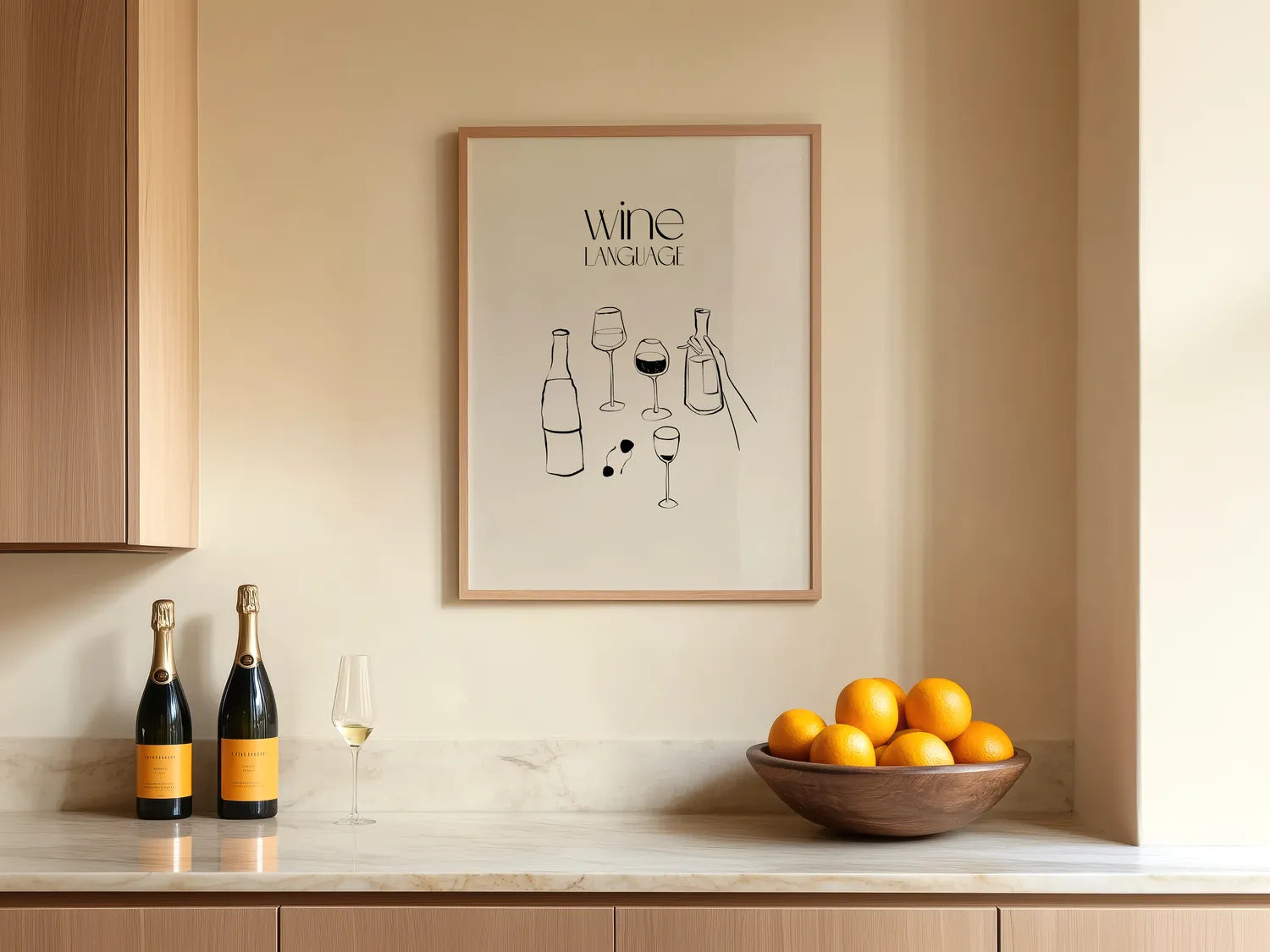 Wine Language Plakat