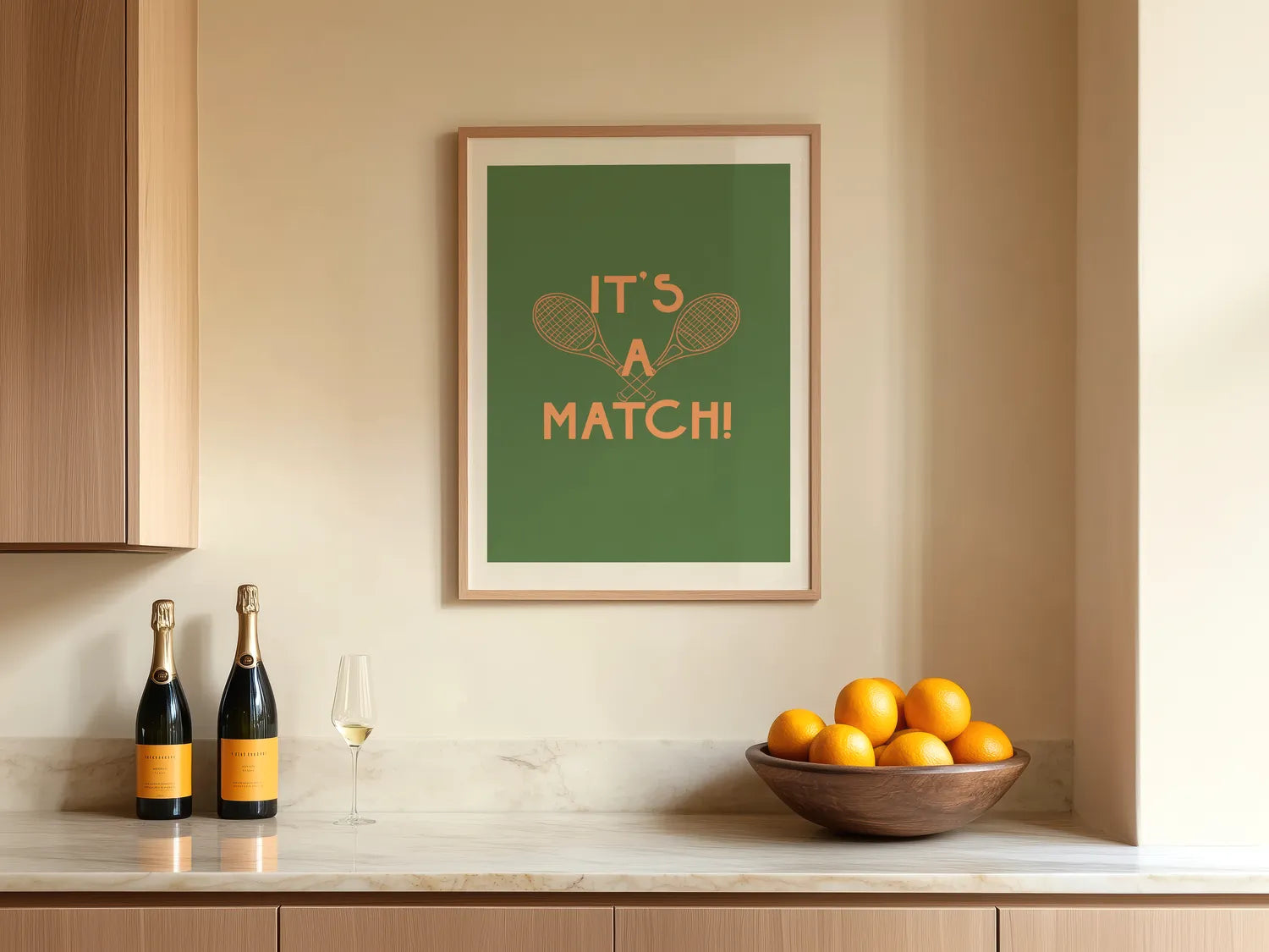 It's A Match Plakat