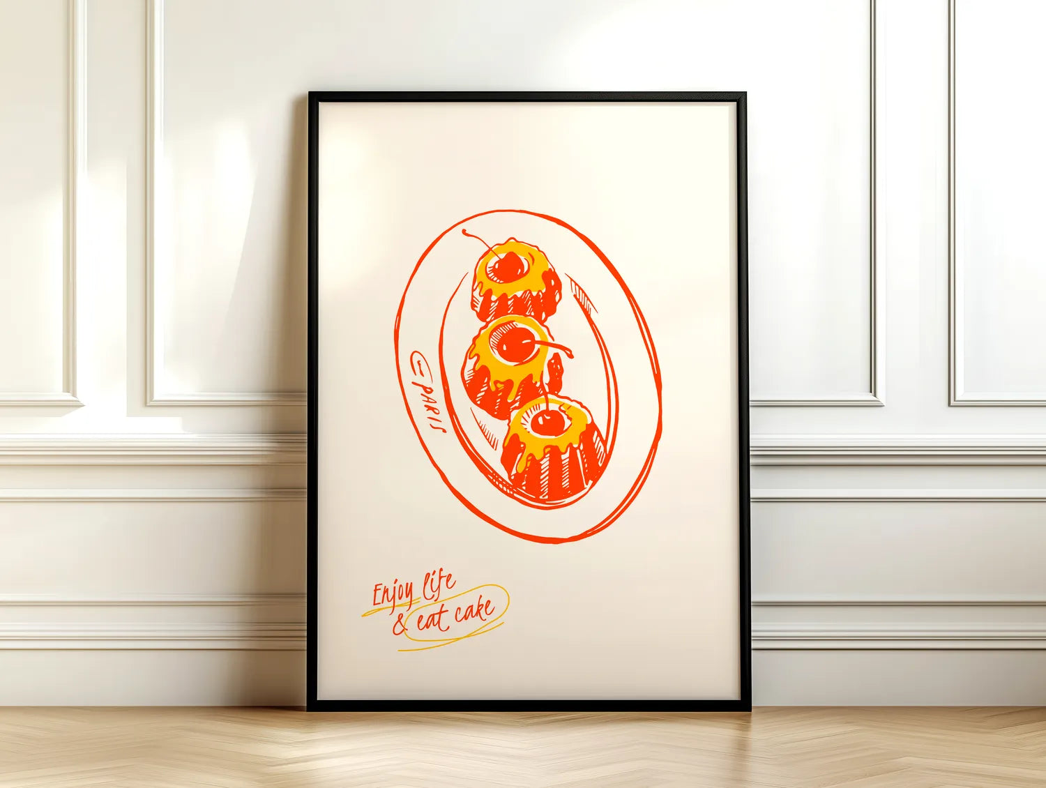 Eat Cake Plakat