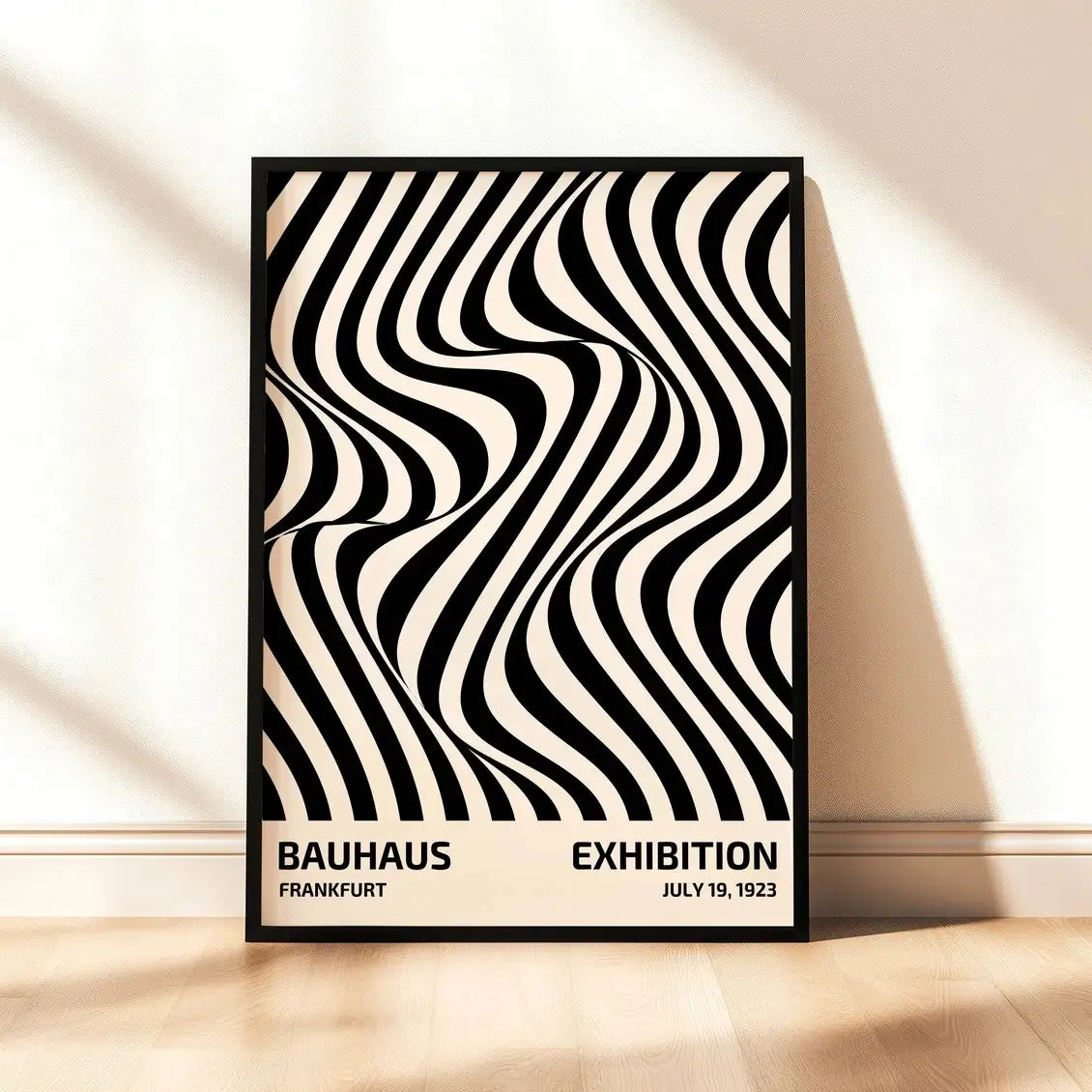 Bauhaus Zebra Plakat