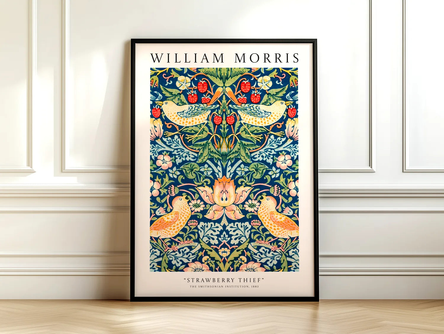 William Morris - Strawberry Thief Plakat