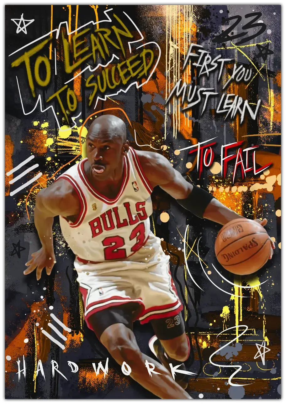 Jordan Basket Plakat
