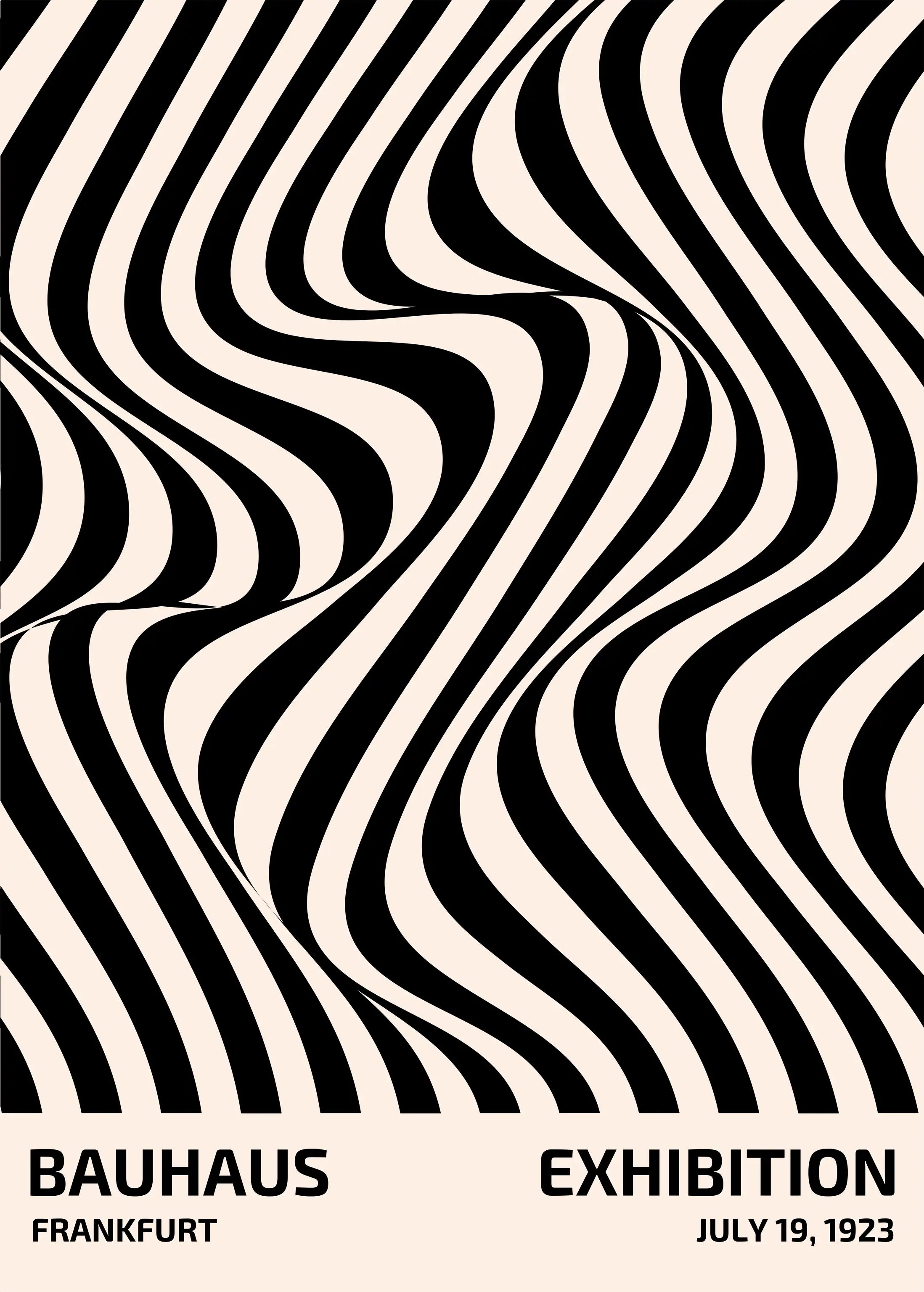 Bauhaus Zebra Plakat