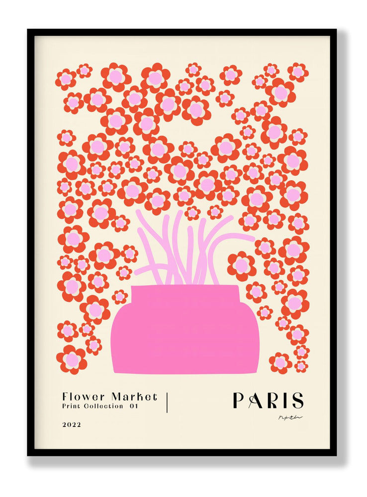 Paris Flower Plakat