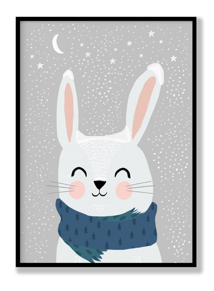 Snow Bunny Poster