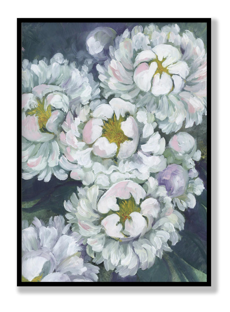 Willoh painterly peonies Plakat