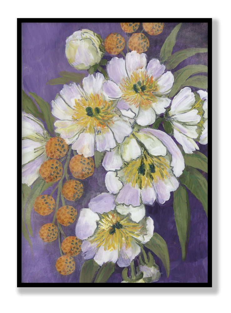 Choi painterly bouquet Plakat