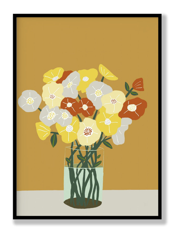 Vase of Flowers Plakat
