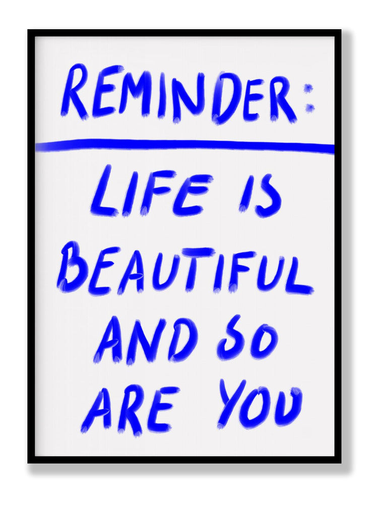 Reminder Plakat