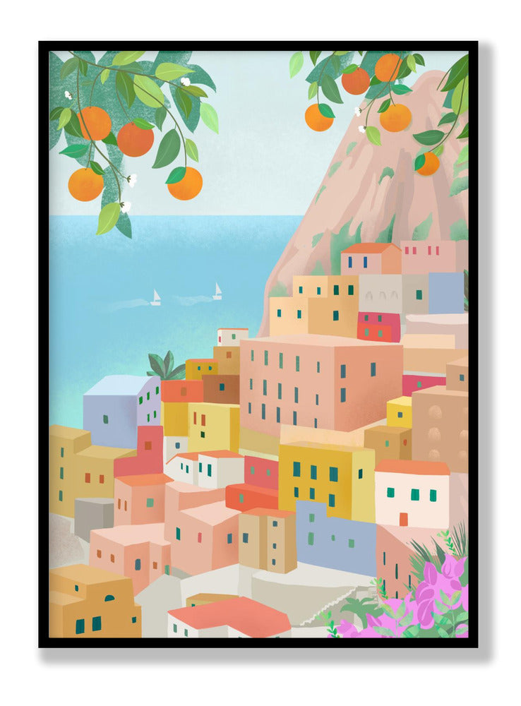 Amalfi Plakat