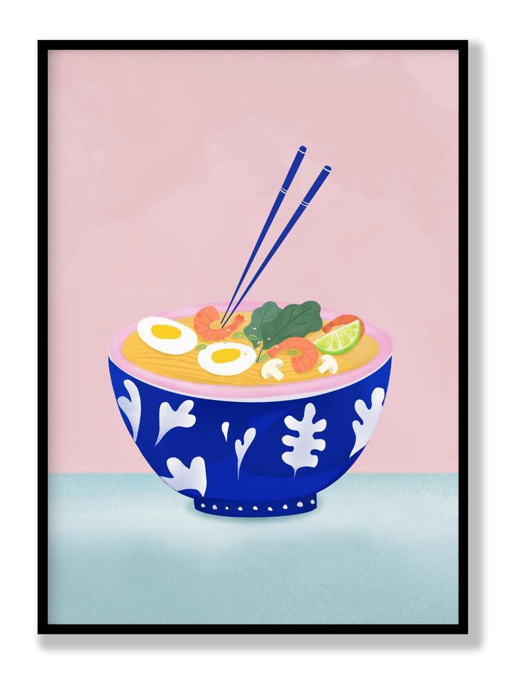 Ramen-Schüssel Poster