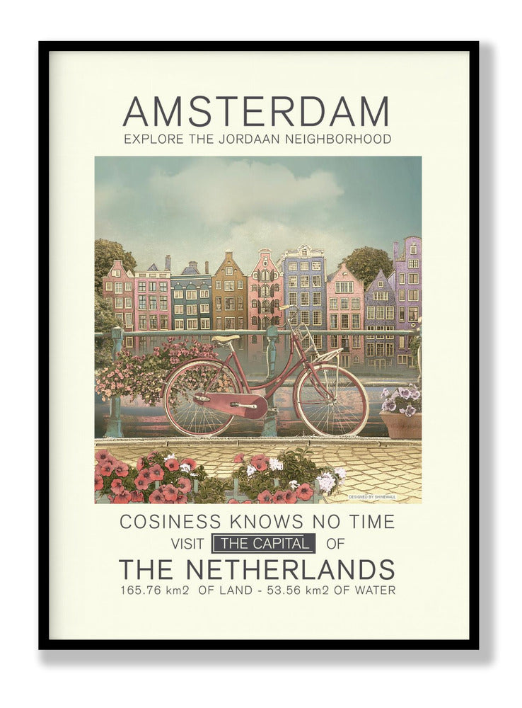 Amsterdam-Druck Poster