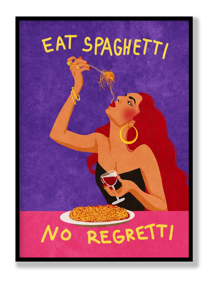 Iss Spaghetti, ohne Reue Poster