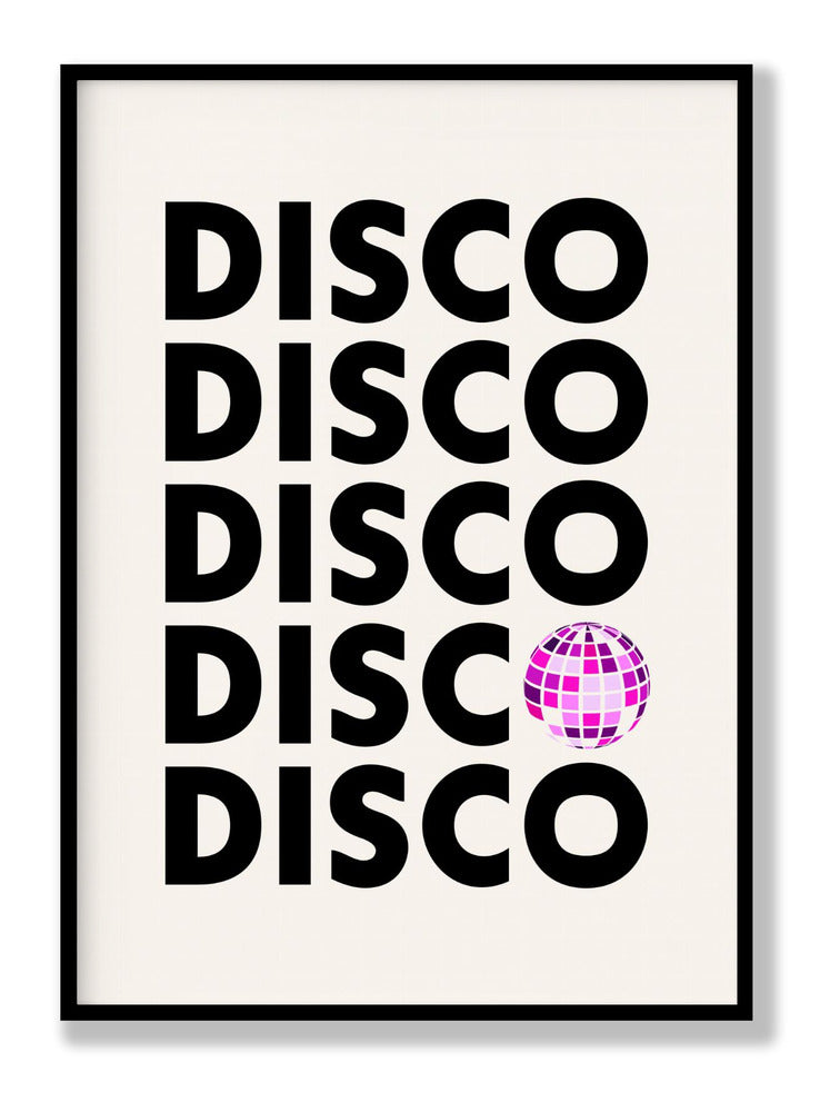 Disco Plakat