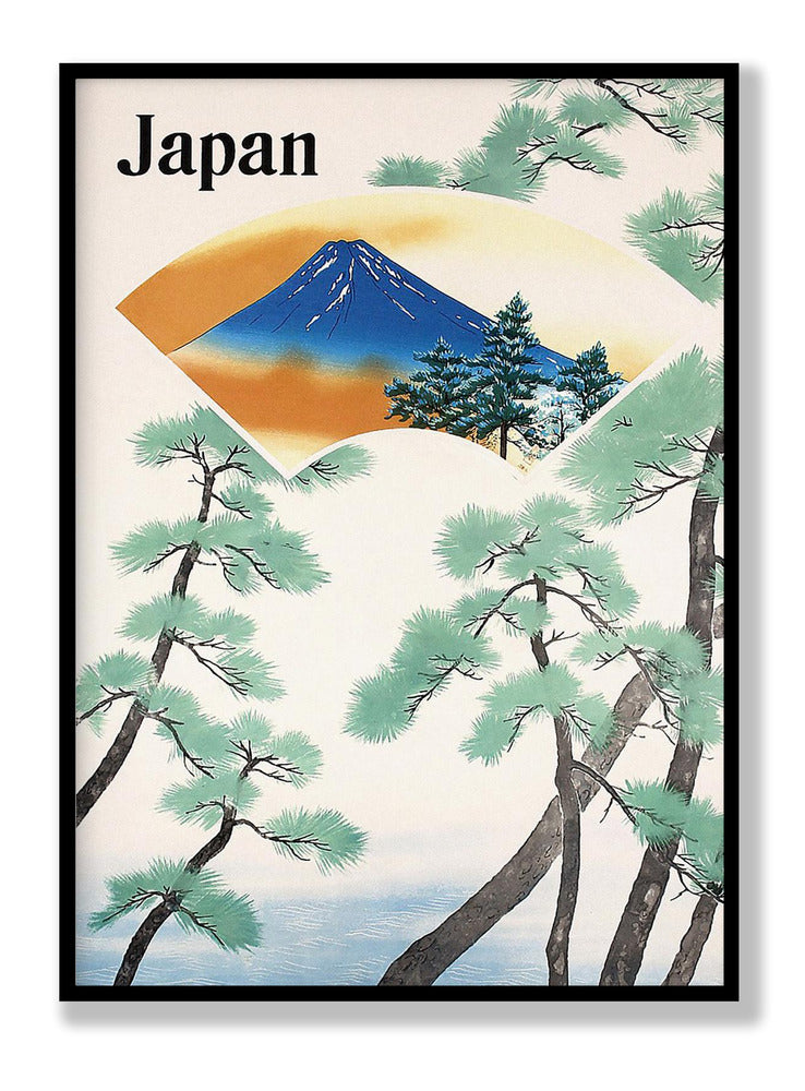 1930s Japanese Government Railways Travel Plakat