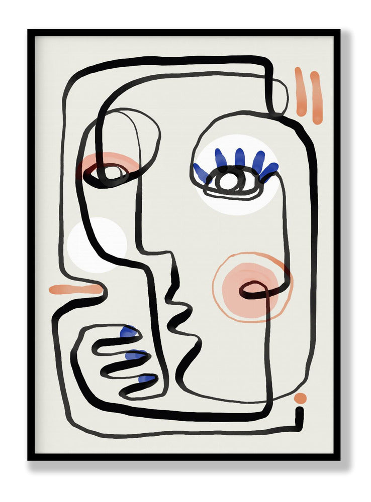 Woman With Nail Polish Plakat