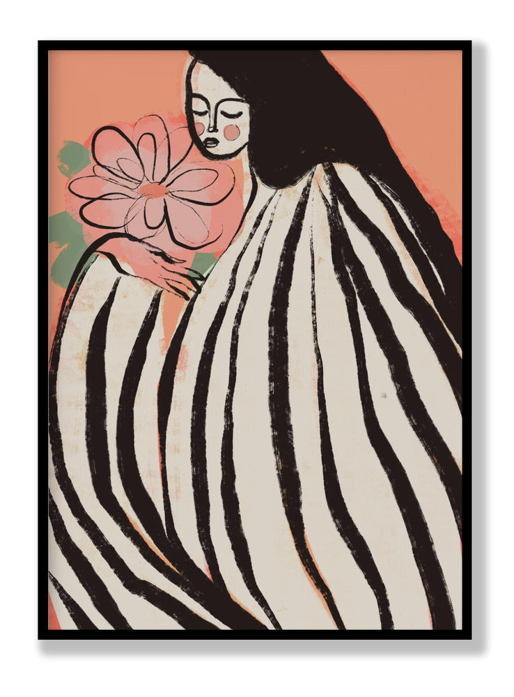 A Silent Moment (Peach) Plakat