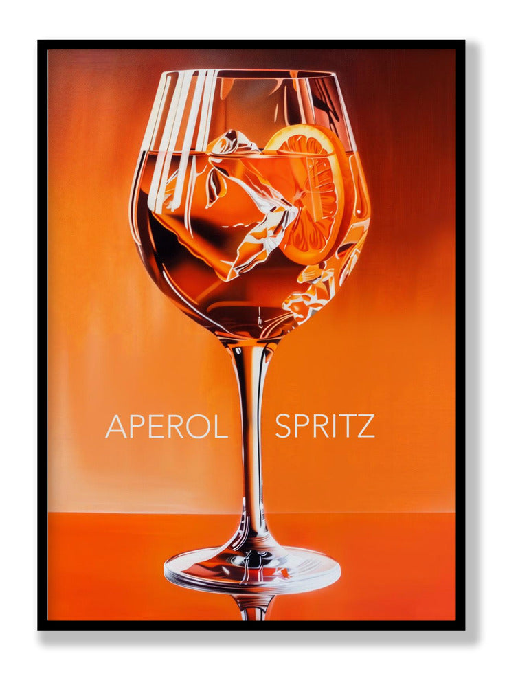 Aperol Spritz Orange Plakat