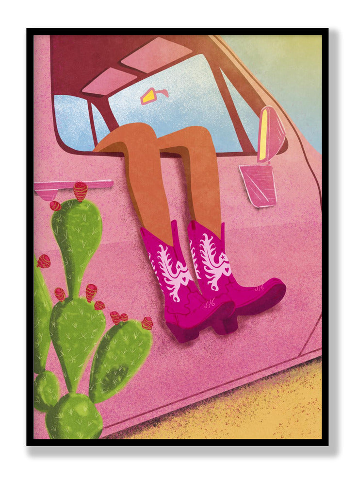 Cowgirl-Poster