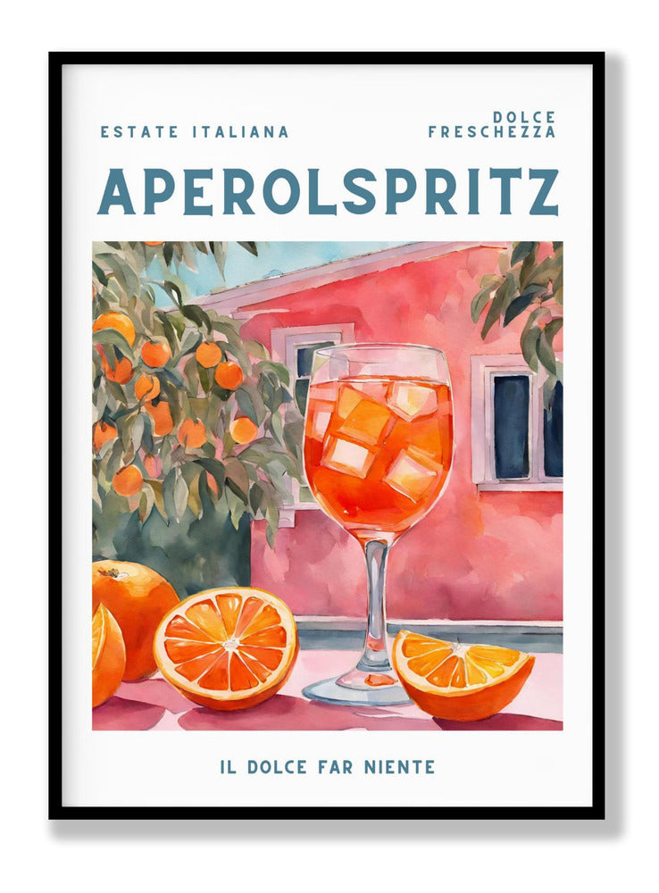 Aperol Spritz Summer Plakat