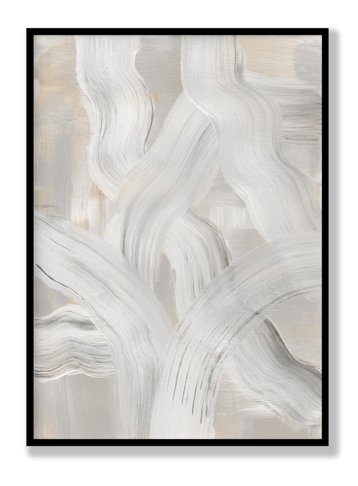 Abstract Brush Strokes 126 Plakat