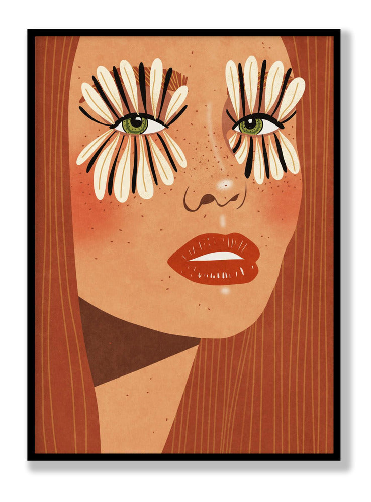 Flower Eyes Plakat