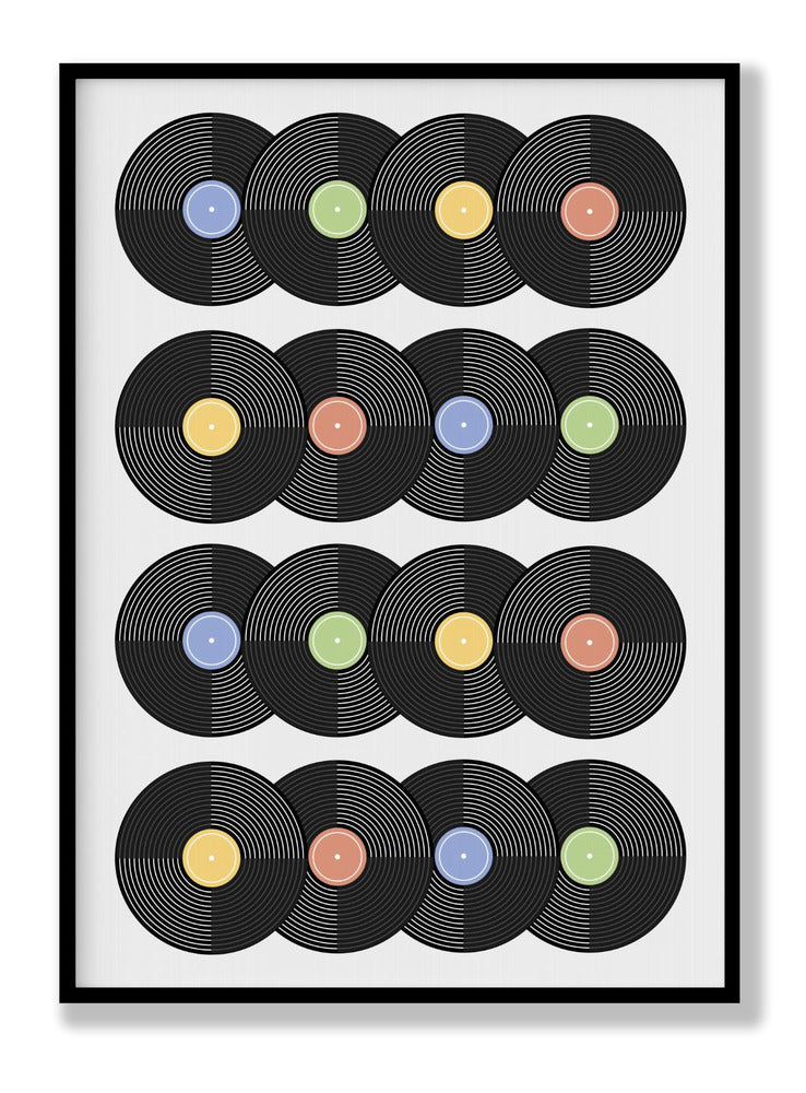 Vinylmuster 1 Poster