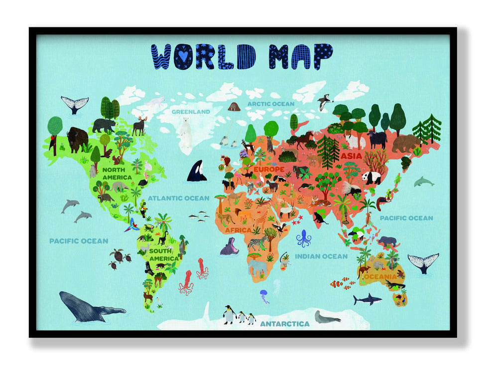 World Map Poster