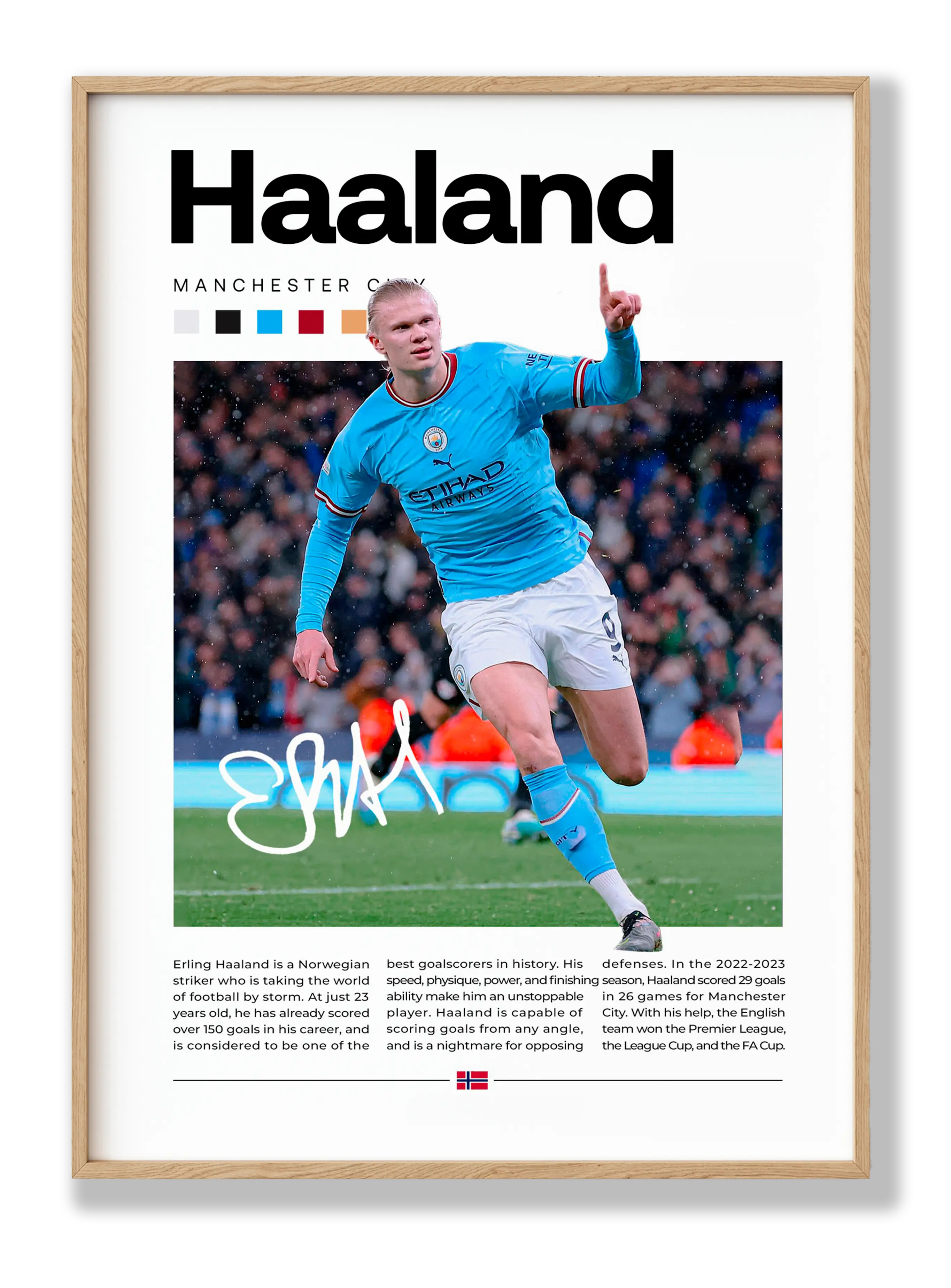 Erling Haaland Poster
