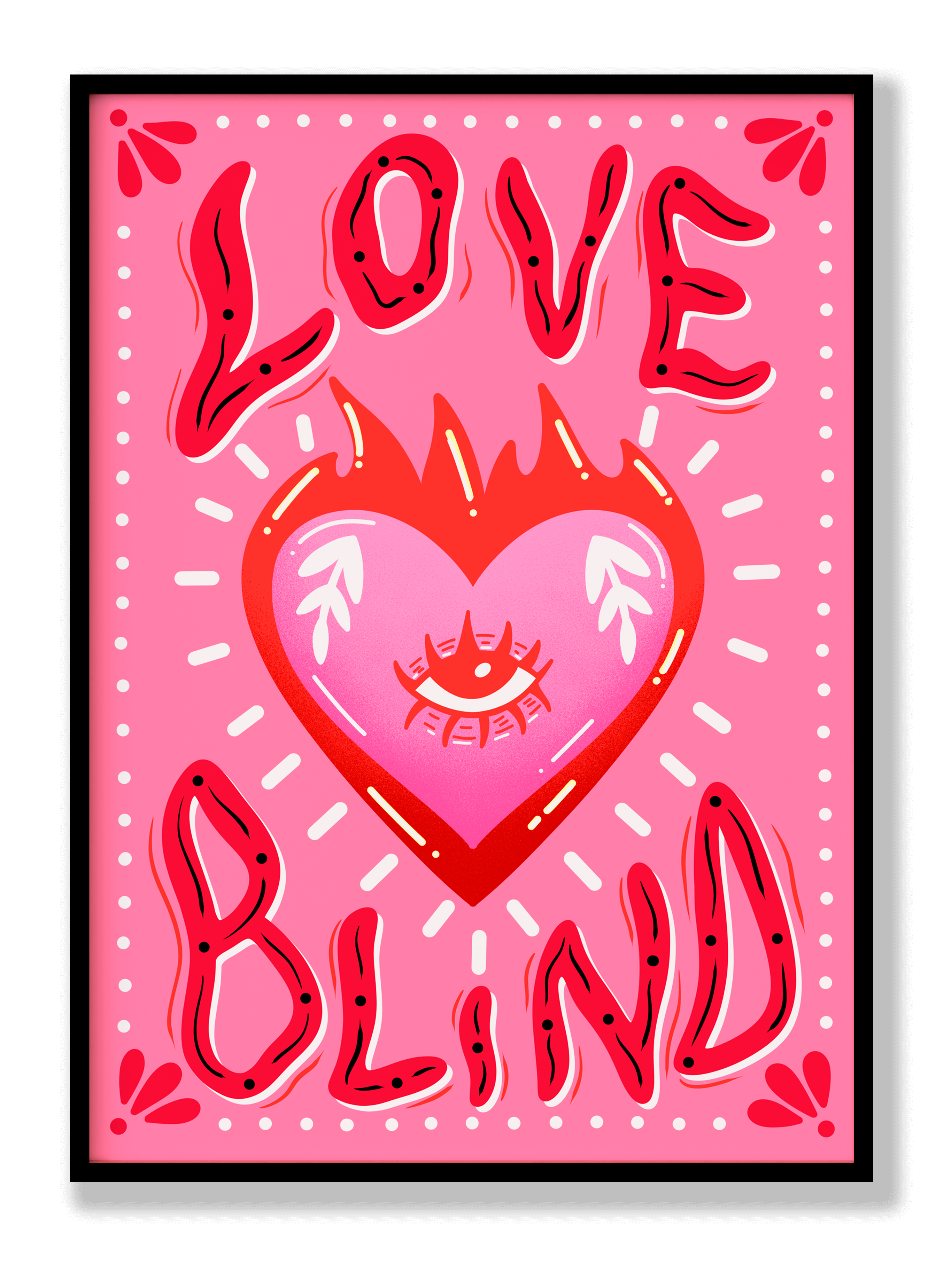 Liebe blind Poster
