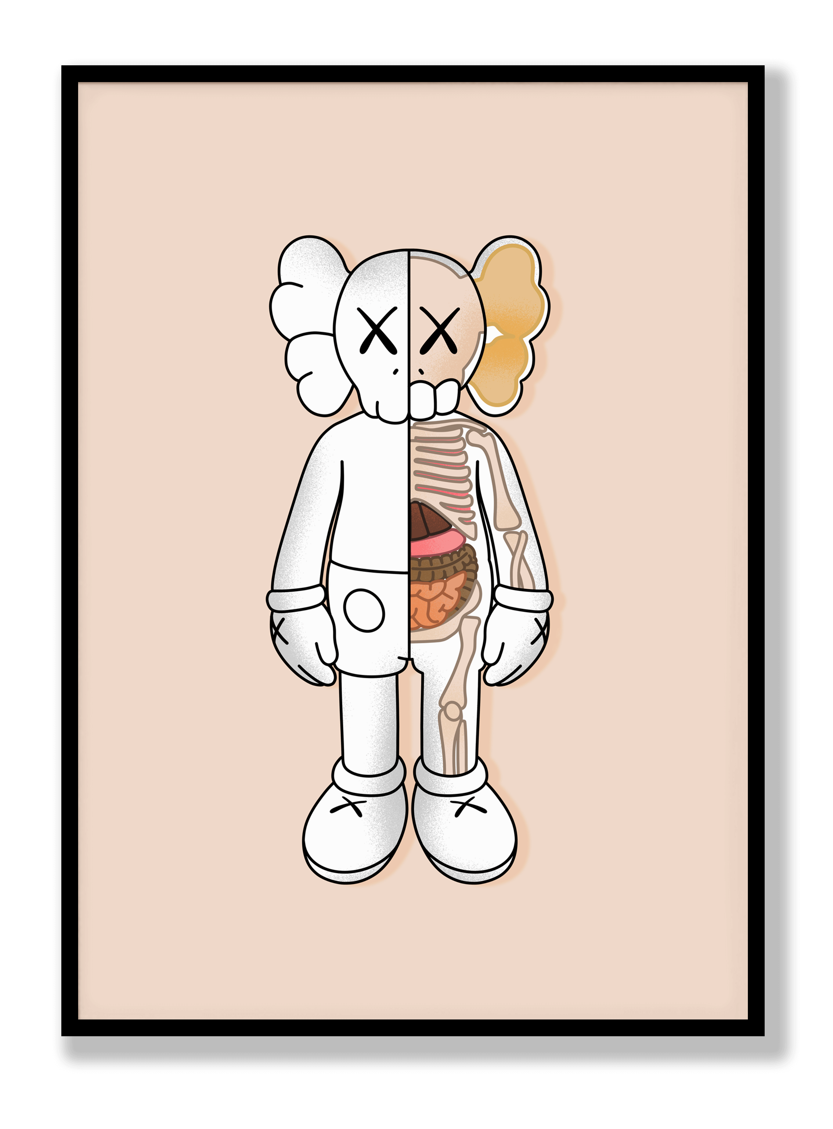 Exo Kaws Poster