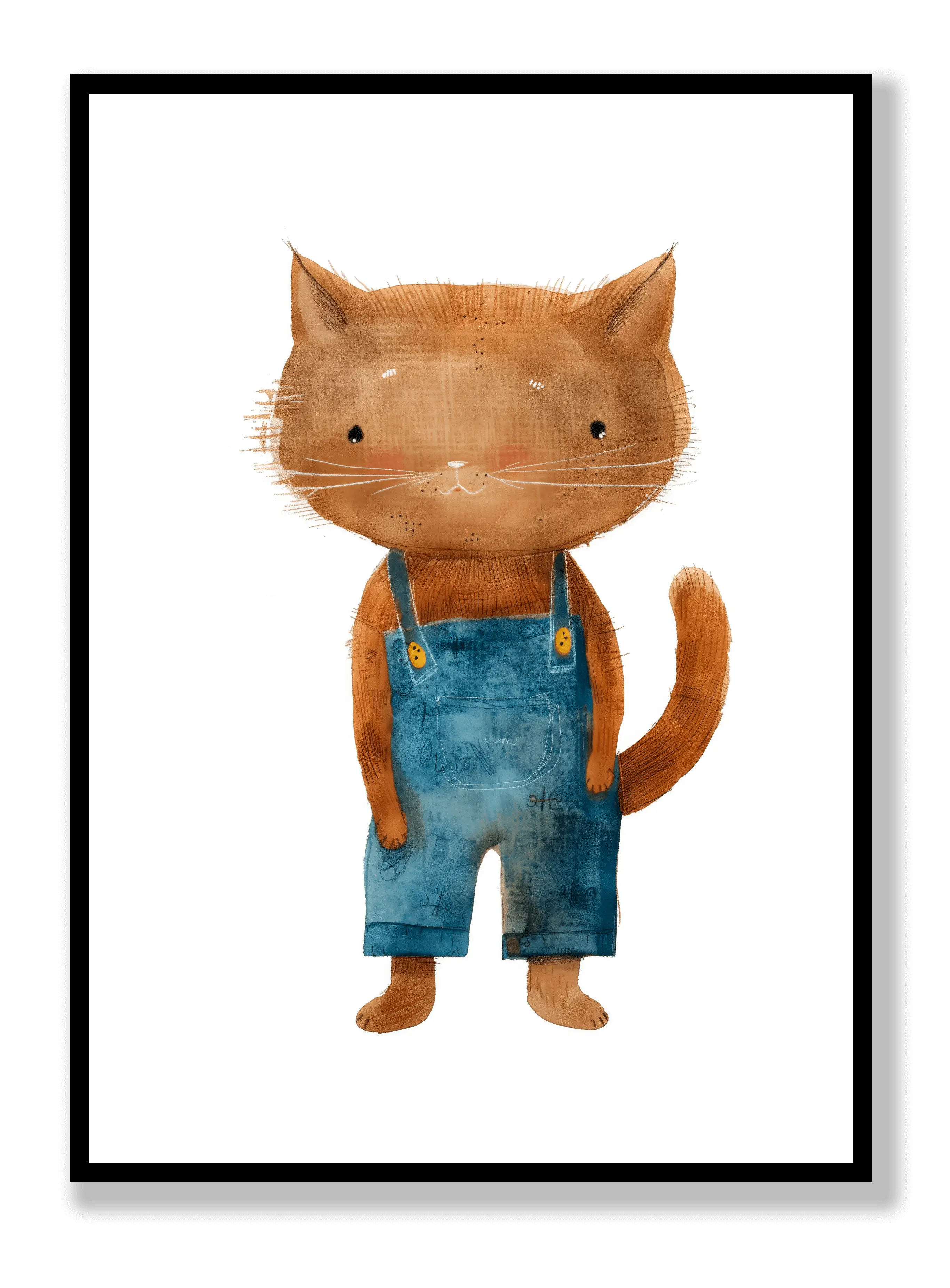 Handy Cat Poster