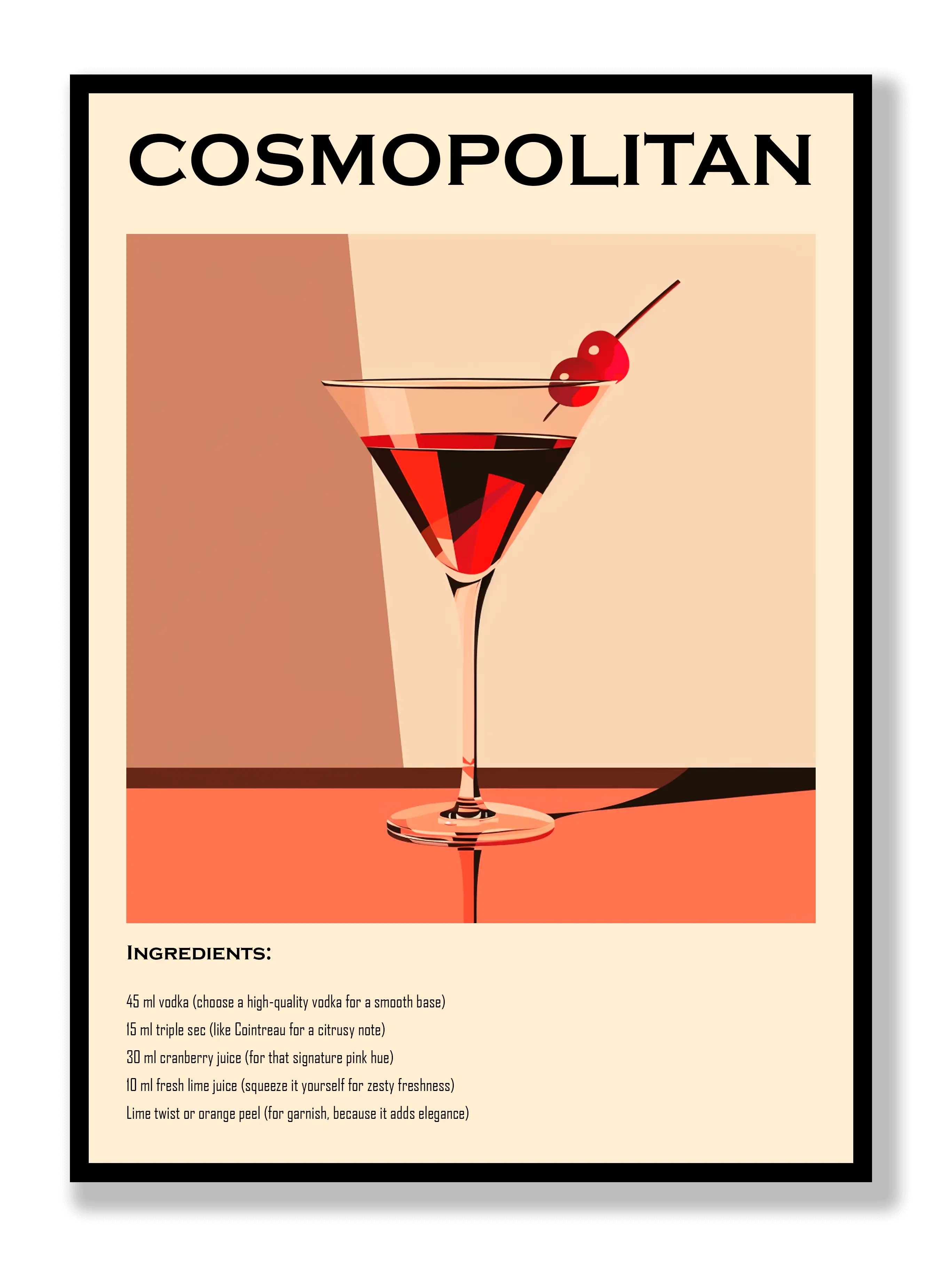 Daiquiri Plakat