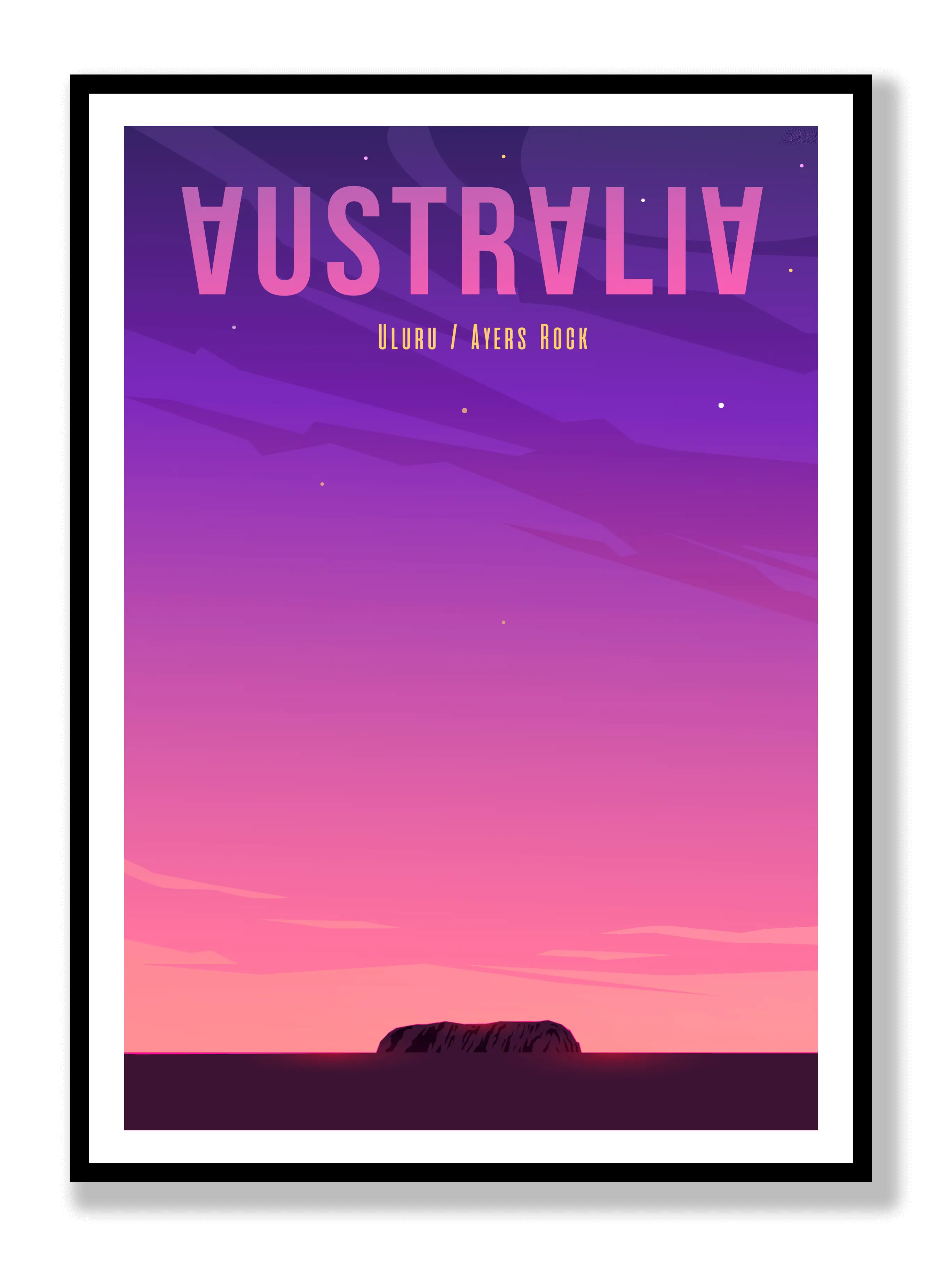 Uluru Plakat