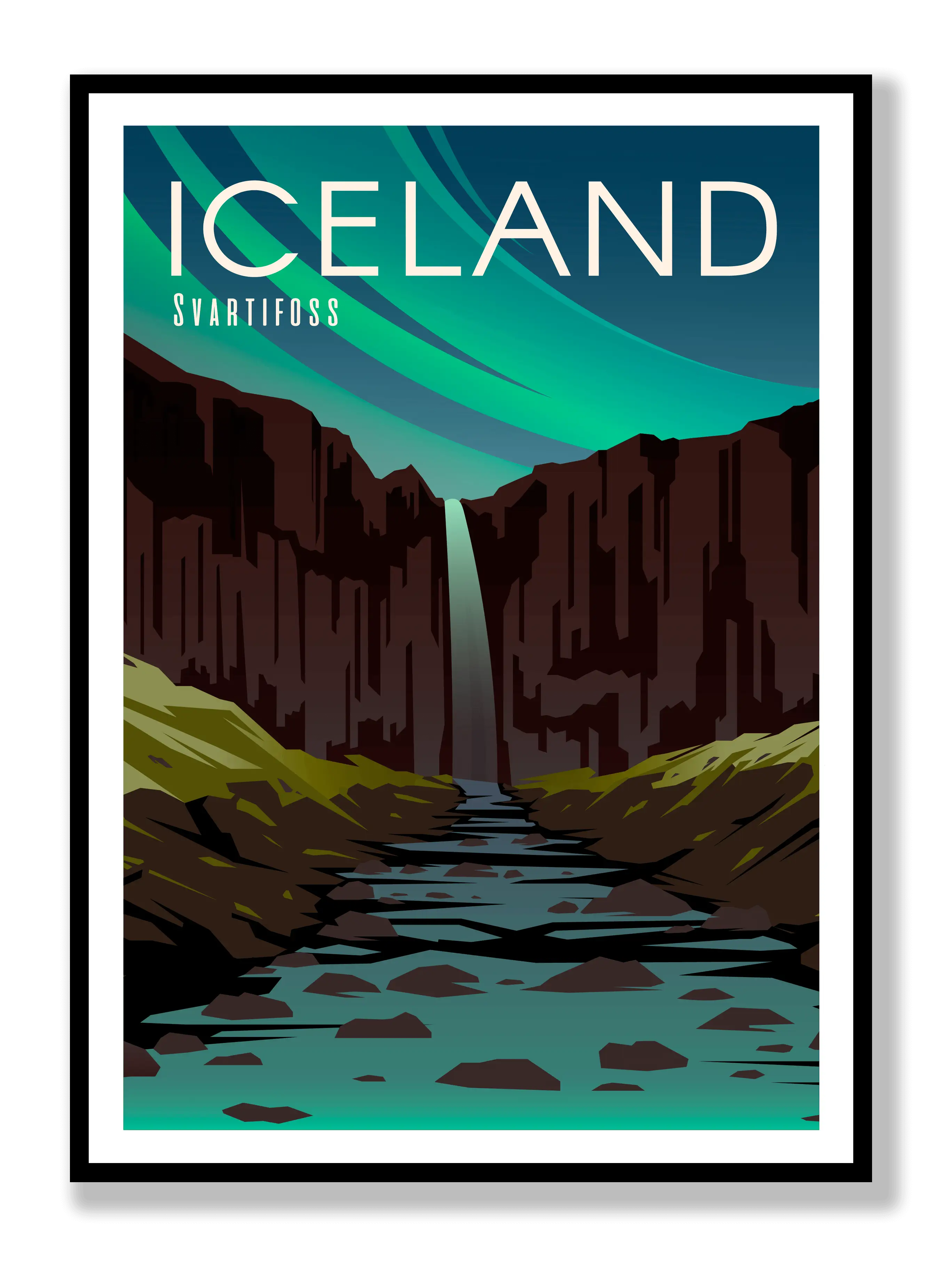 Poster Svartifoss