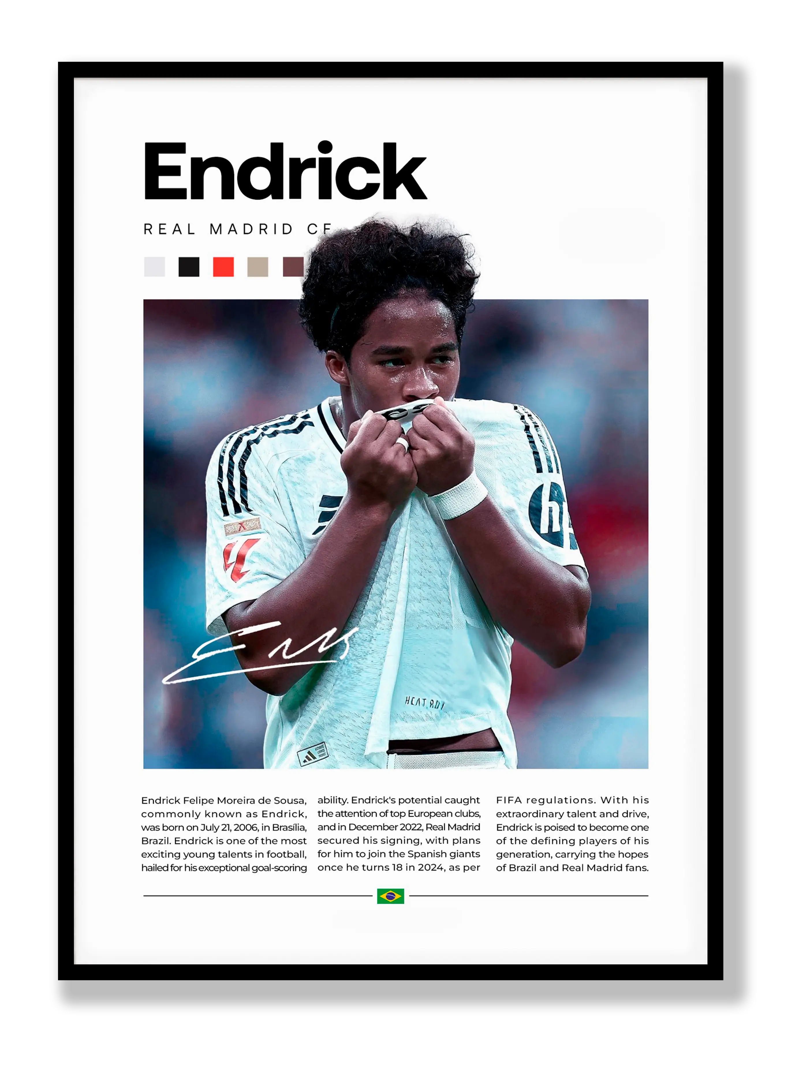 Endrick Felipe Poster
