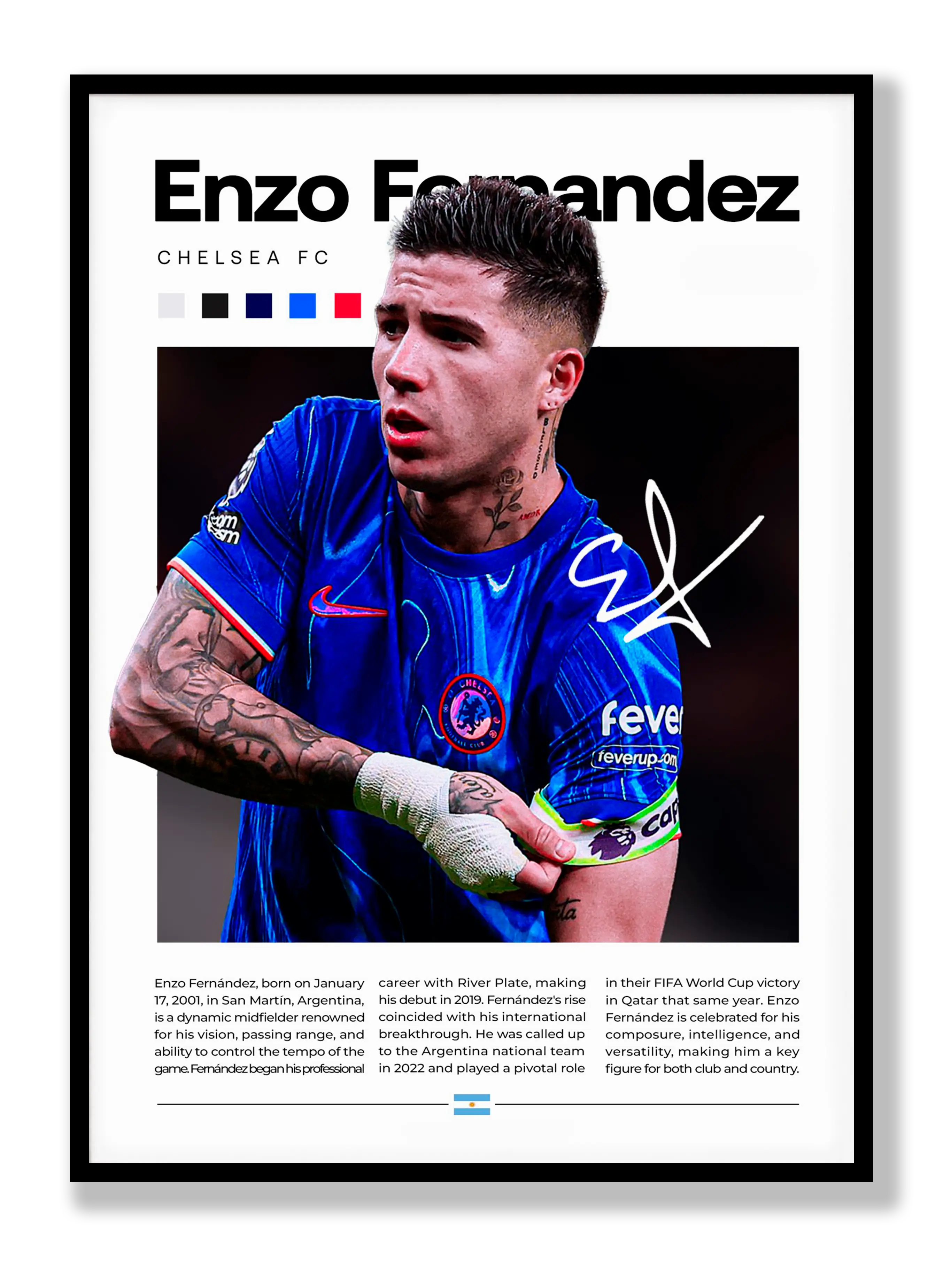 Enzo Fernandez Poster