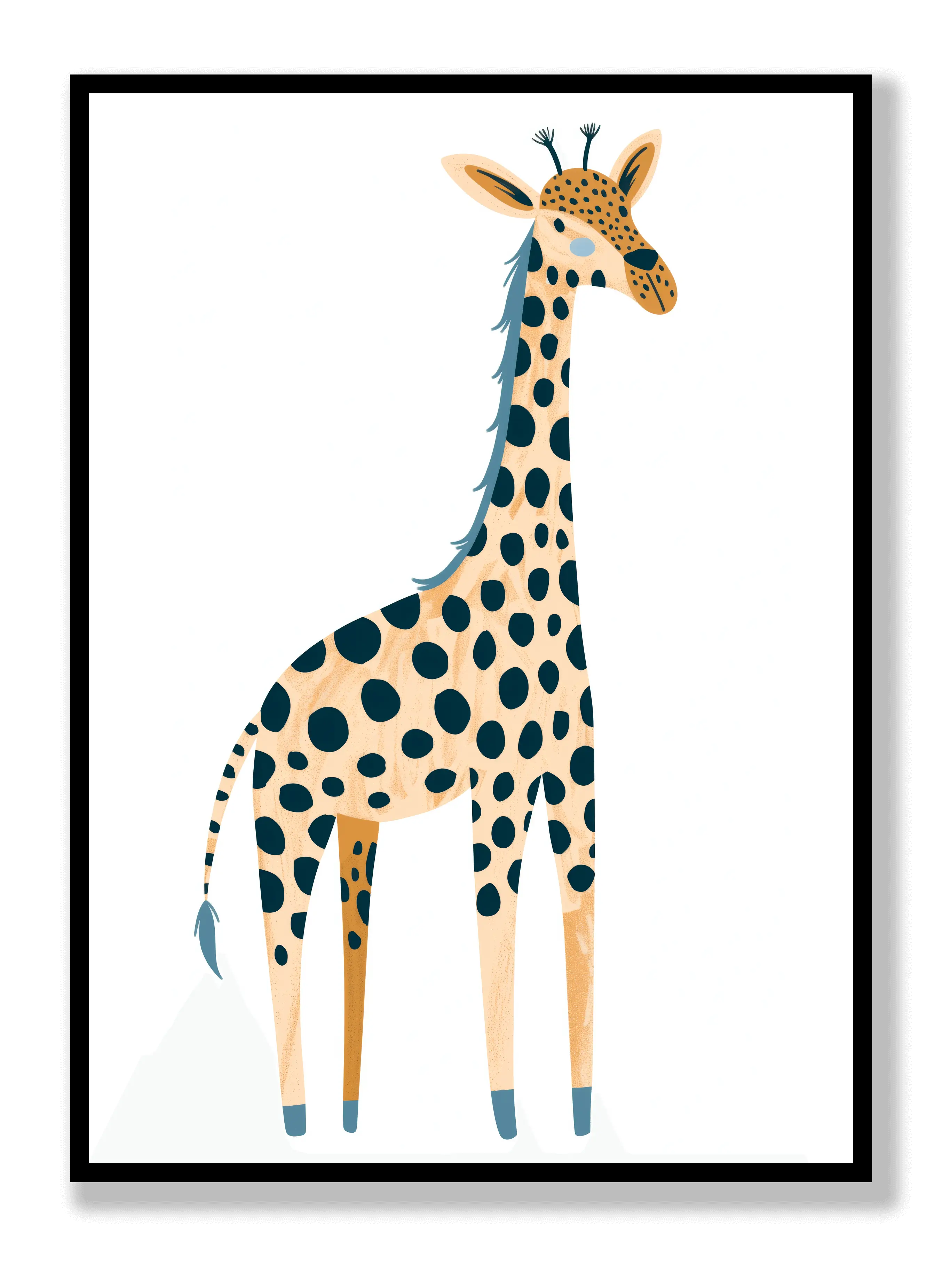 Tall Giraffe Plakat