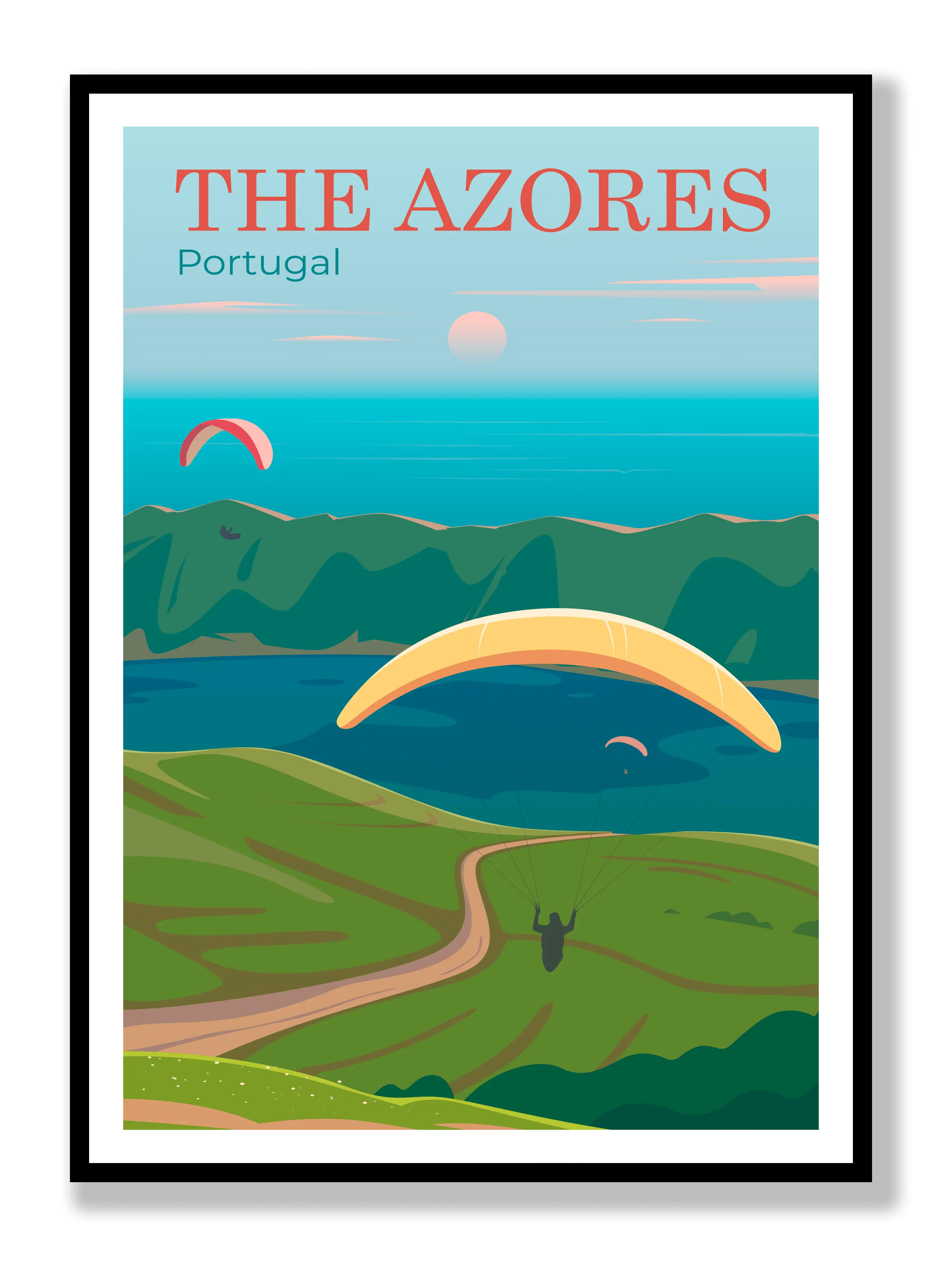 The Azores Plakat