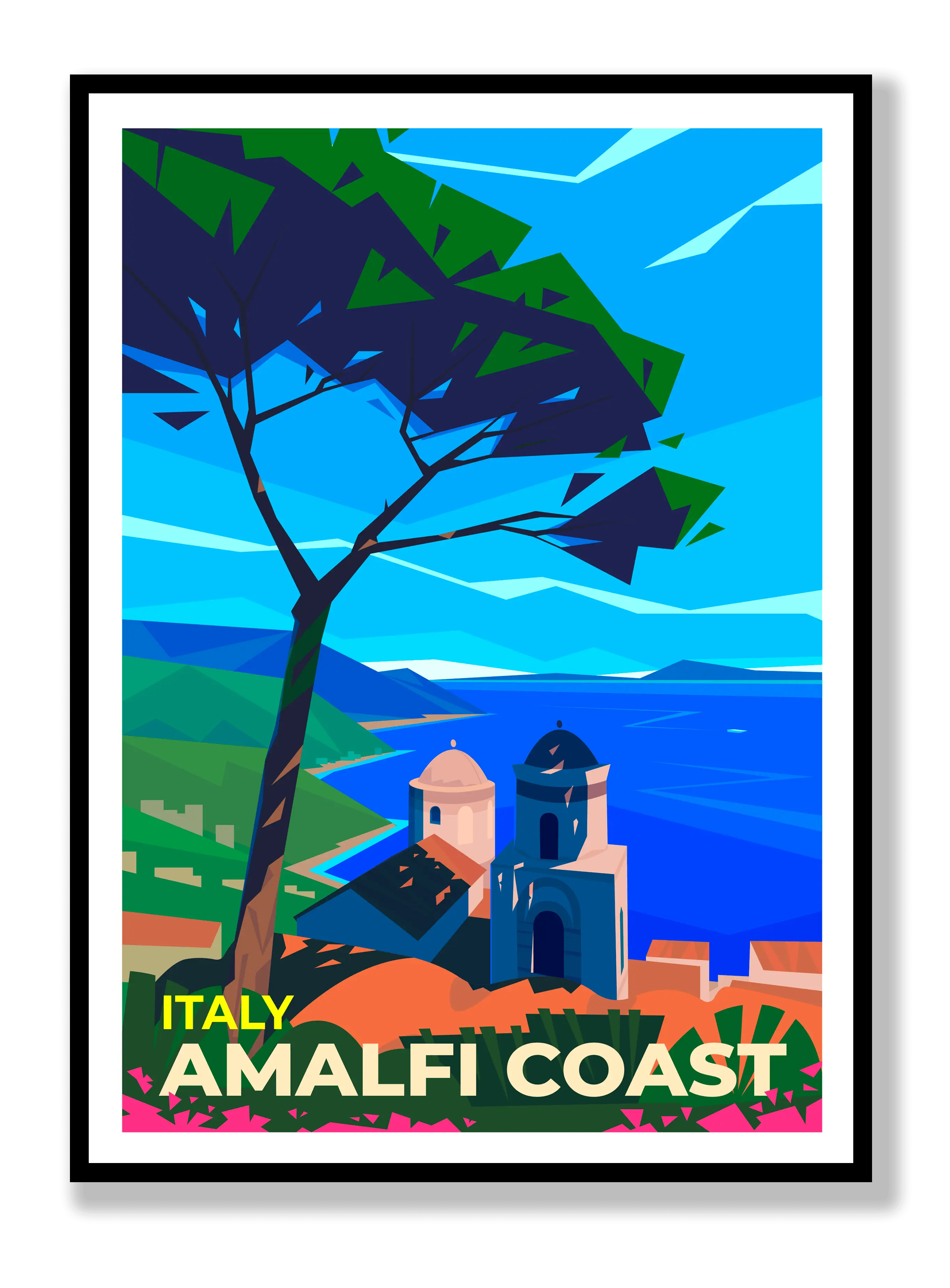 Amalfi Coast Plakat