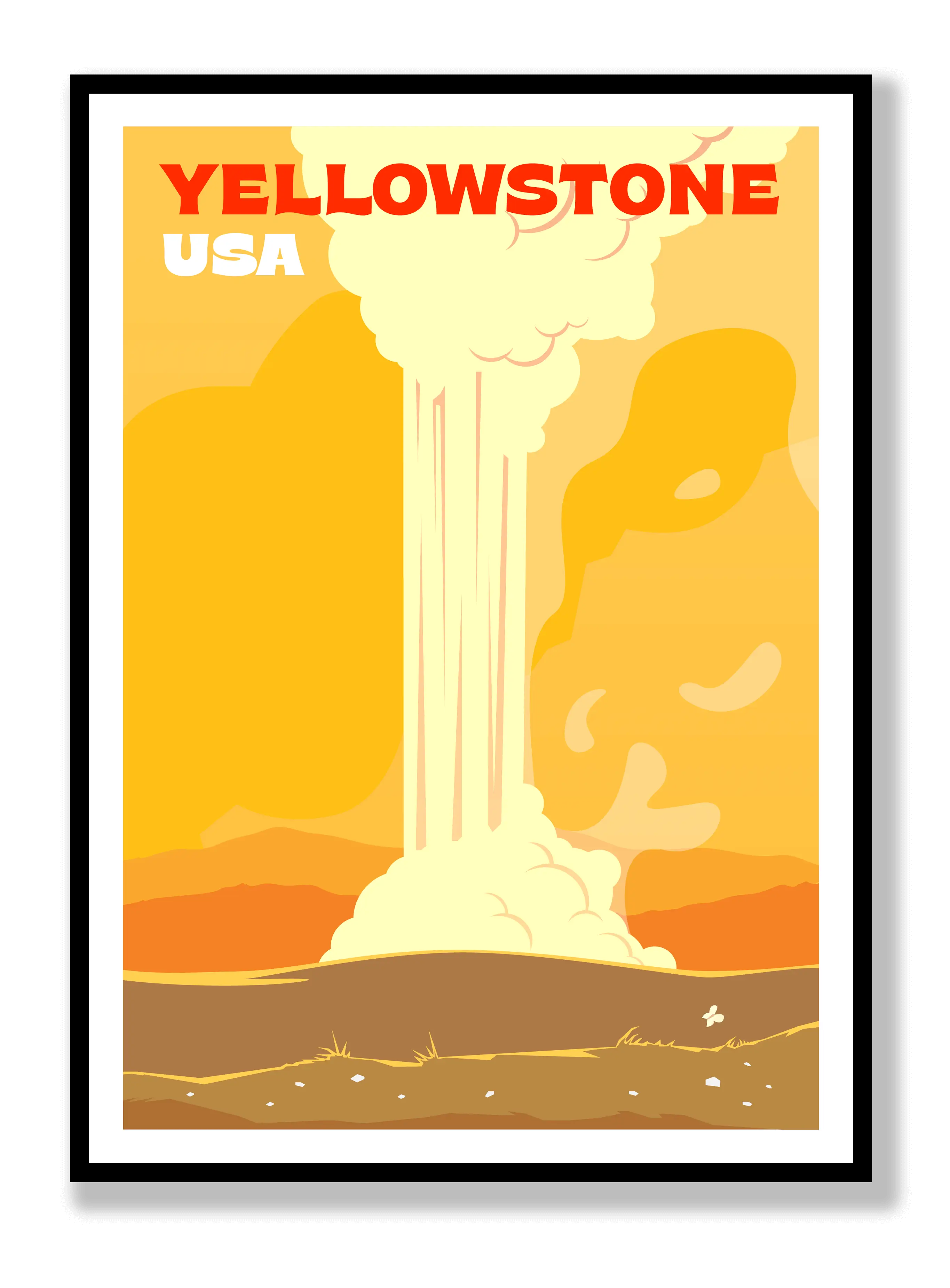 Yellowstone Plakat
