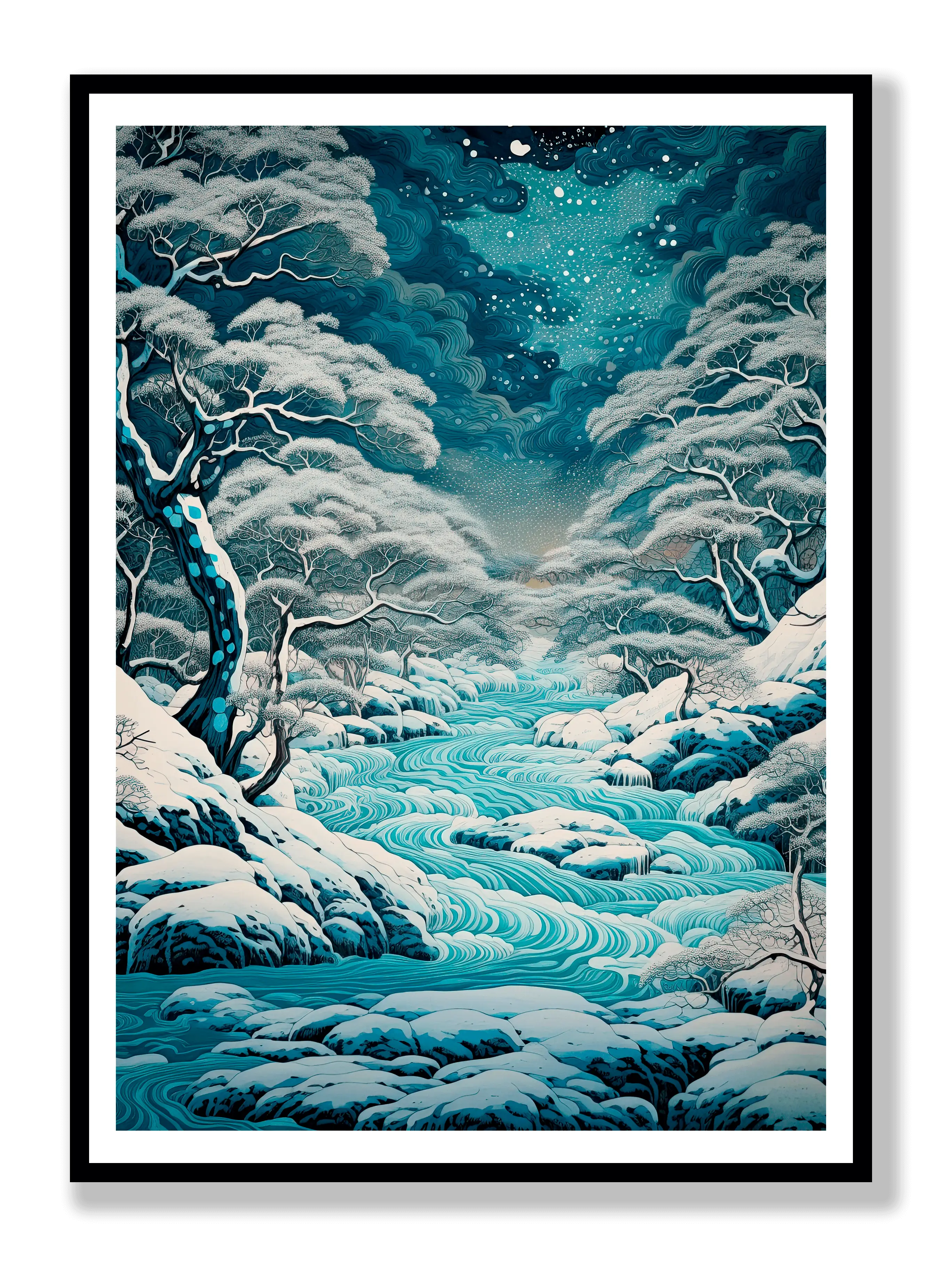 Winter In Japan Plakat
