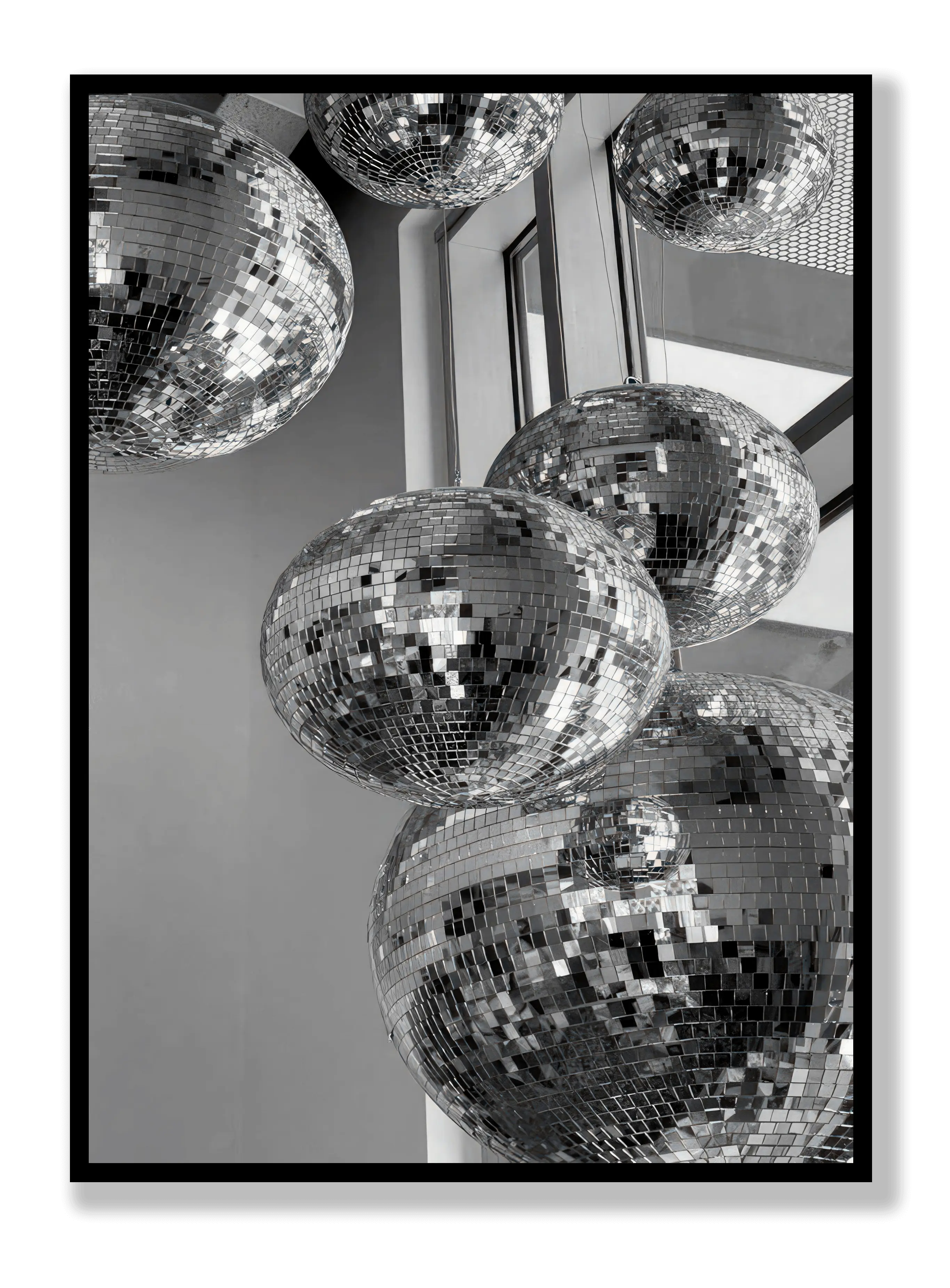 Discokugel-Poster