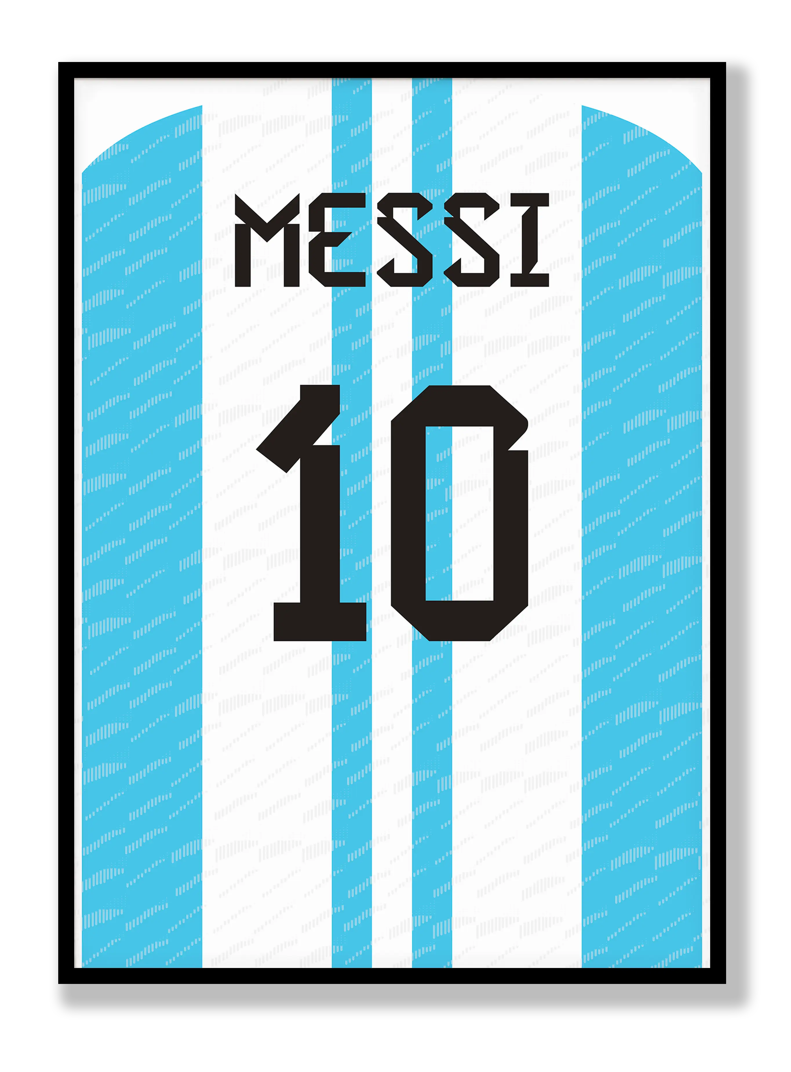 Lionel Messi-Trikot Poster